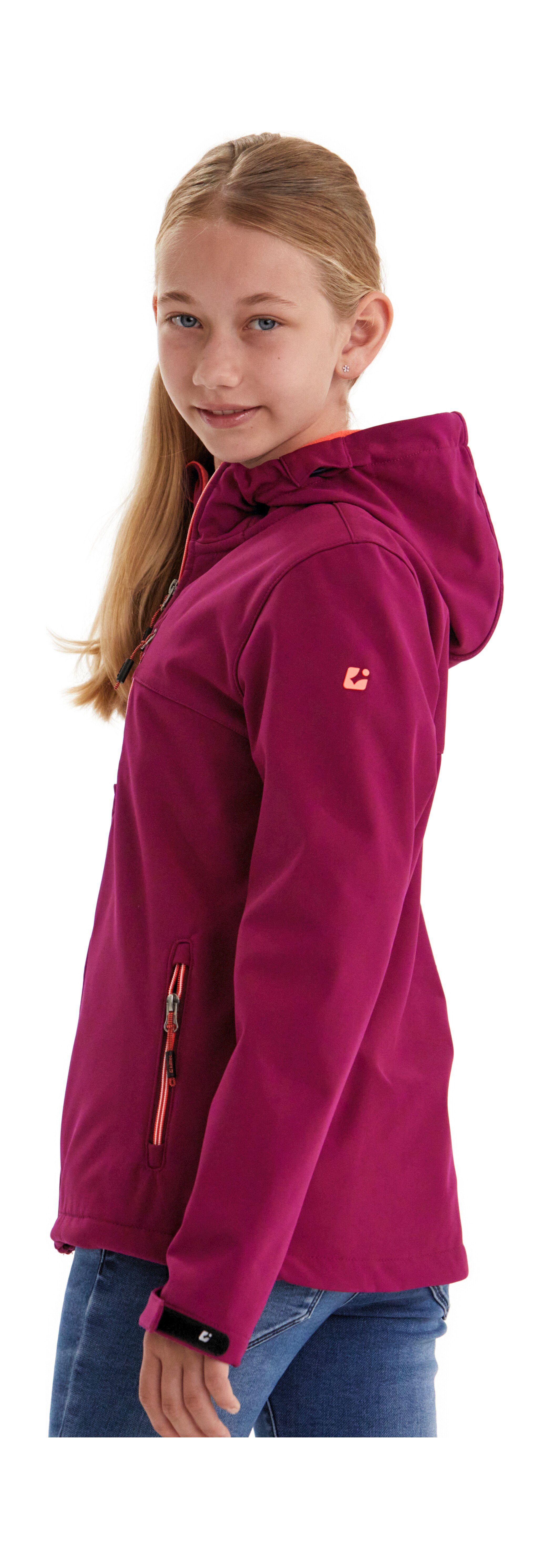 pflaume Softshelljacke Girls Killtec Softshelljacke