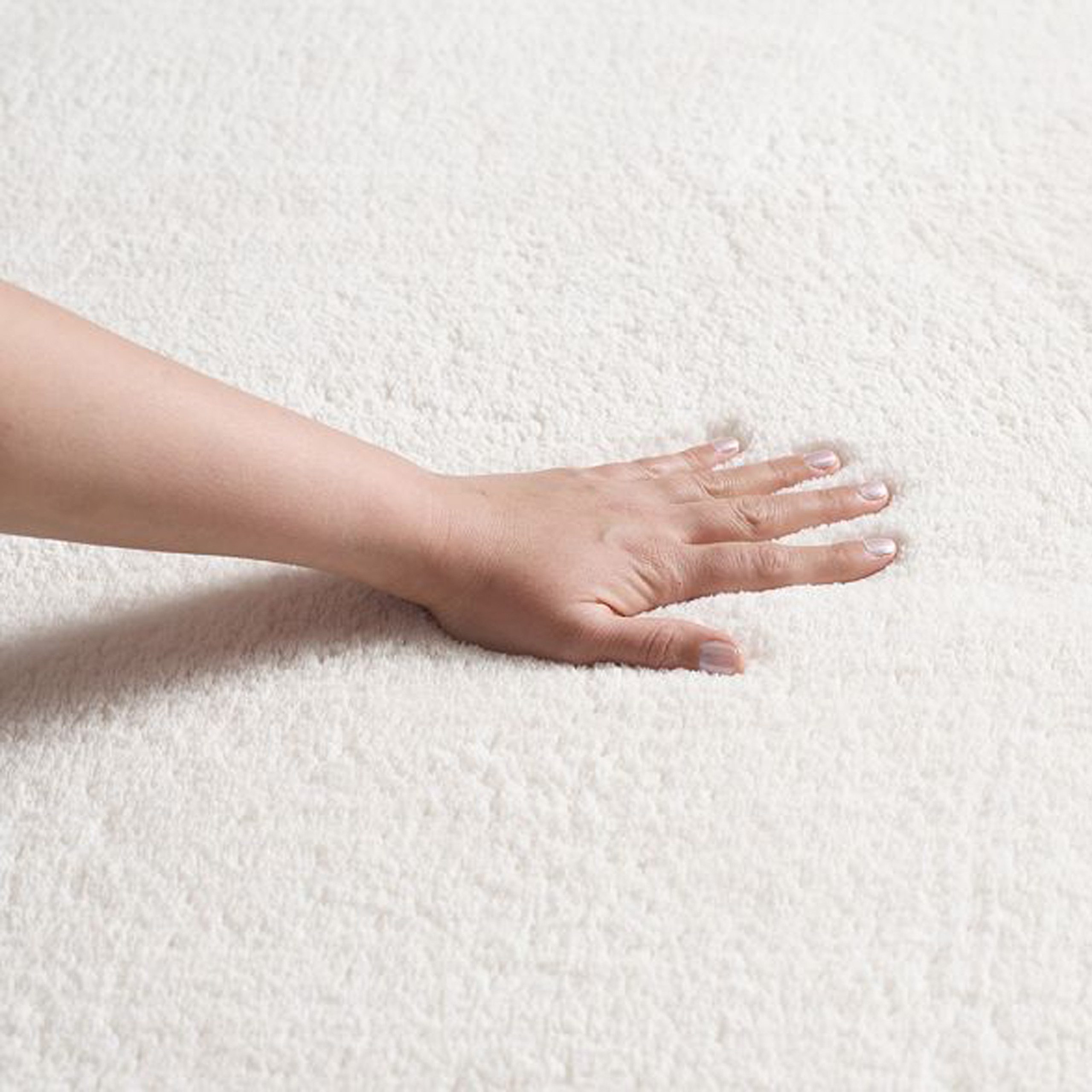 Carpetia Teppich Design Teppich creme moderne Wellenform, rechteckig, Höhe: günstig online kaufen
