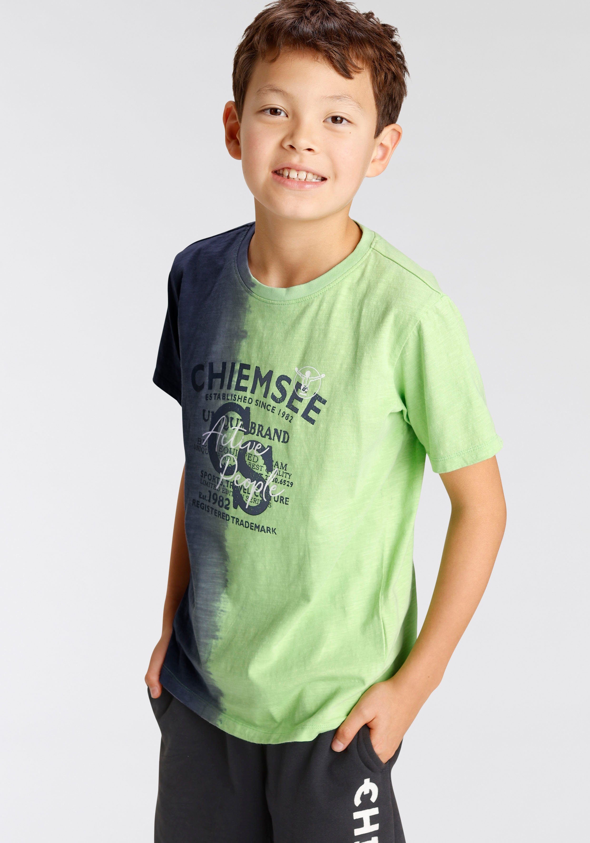 Farbverlauf mit Farbverlauf vertikalem Chiemsee T-Shirt
