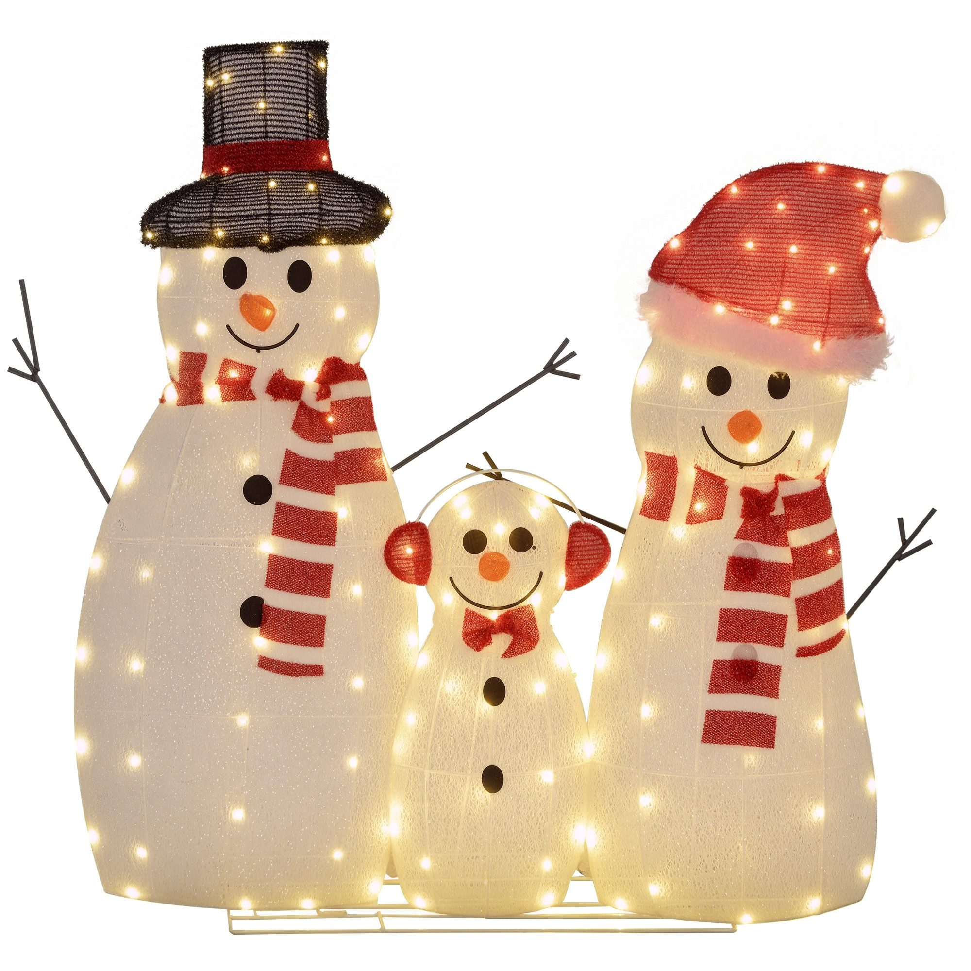 Outsunny Weihnachtsfigur 148er LED Schneemann, in günstig online kaufen