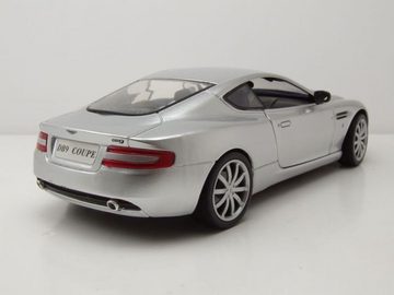 Motormax Modellauto Aston Martin DB9 2005 silber Modellauto 1:18 Motormax, Maßstab 1:18