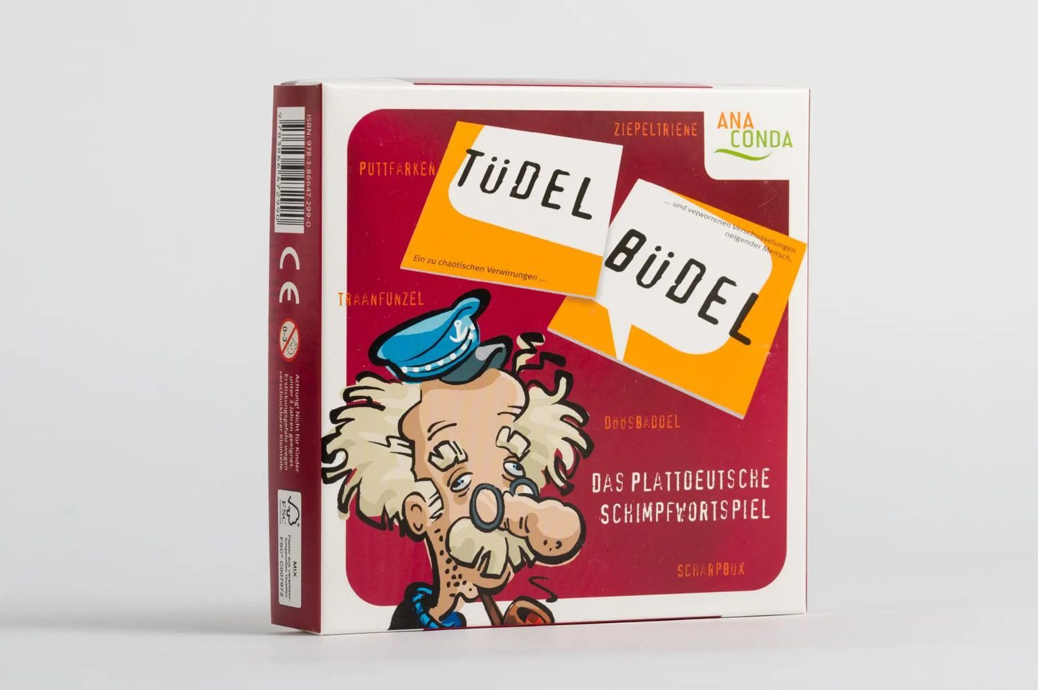 Anaconda Spiel Tüdelbüdel - Das Plattdeutsche Schimpfwortspiel