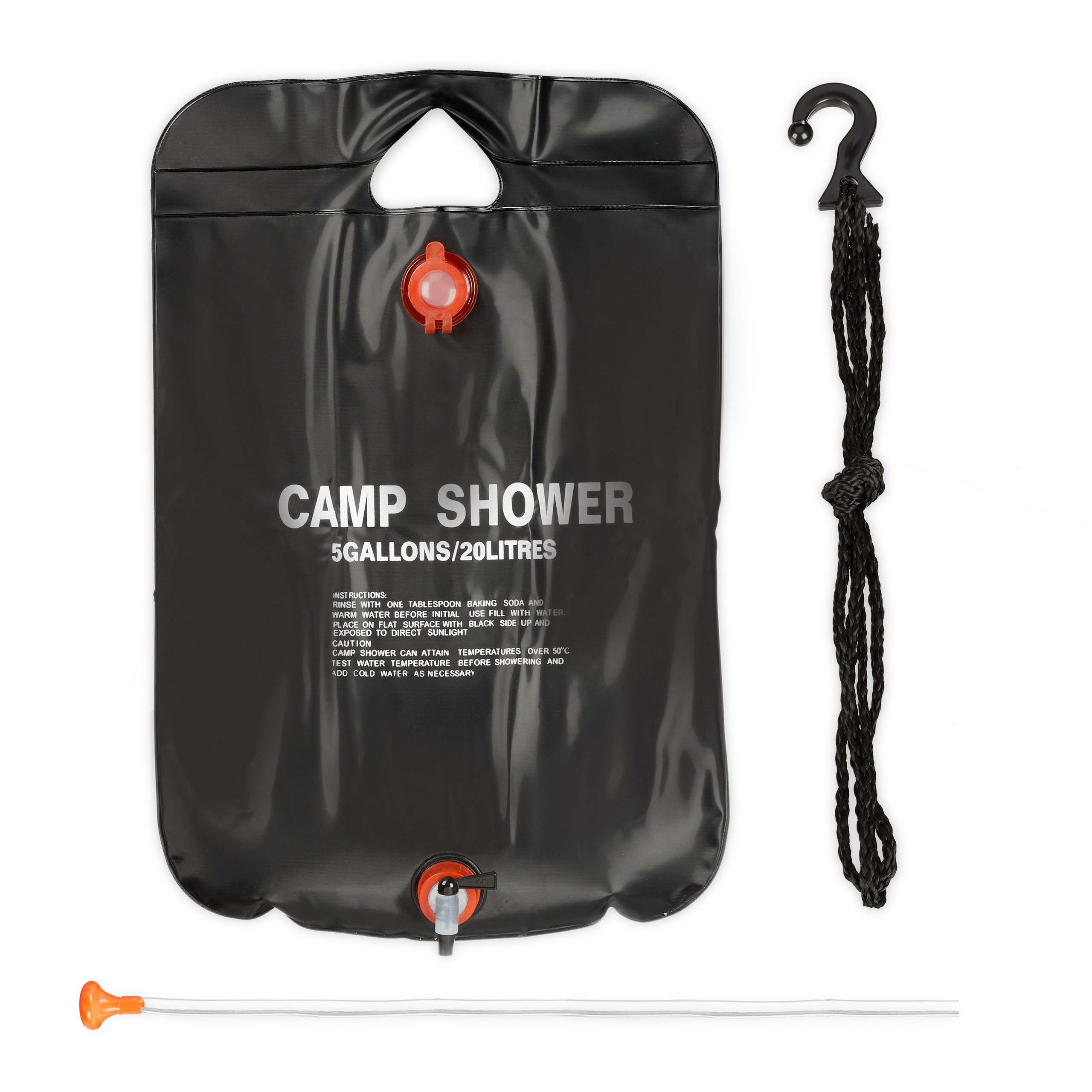 relaxdays Gartendusche Campingdusche 20 Liter günstig online kaufen