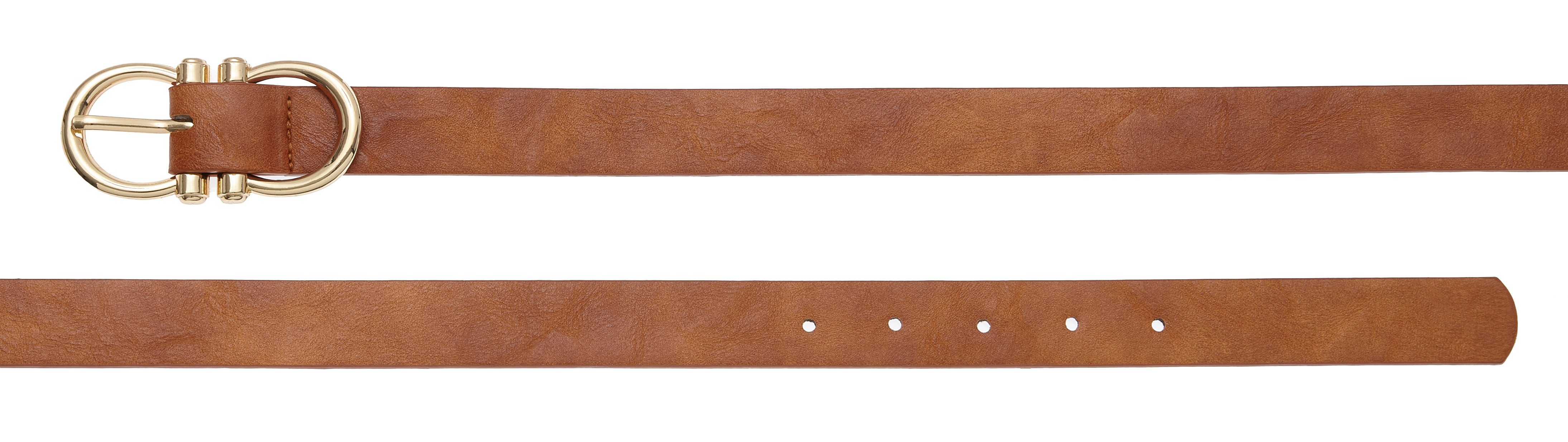 LASCANA Hüftgürtel Hosengürtel, Anzuggürtel, Gürtel, Jeansgürtel mit modischer Schnalle für Jeans & Hosen