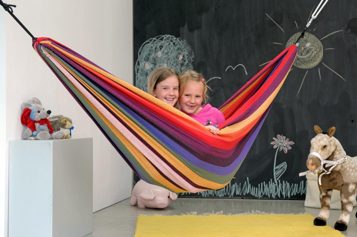 Amazonas Hängematte Kinderhängematte Chico rainbow, belastbar günstig online kaufen