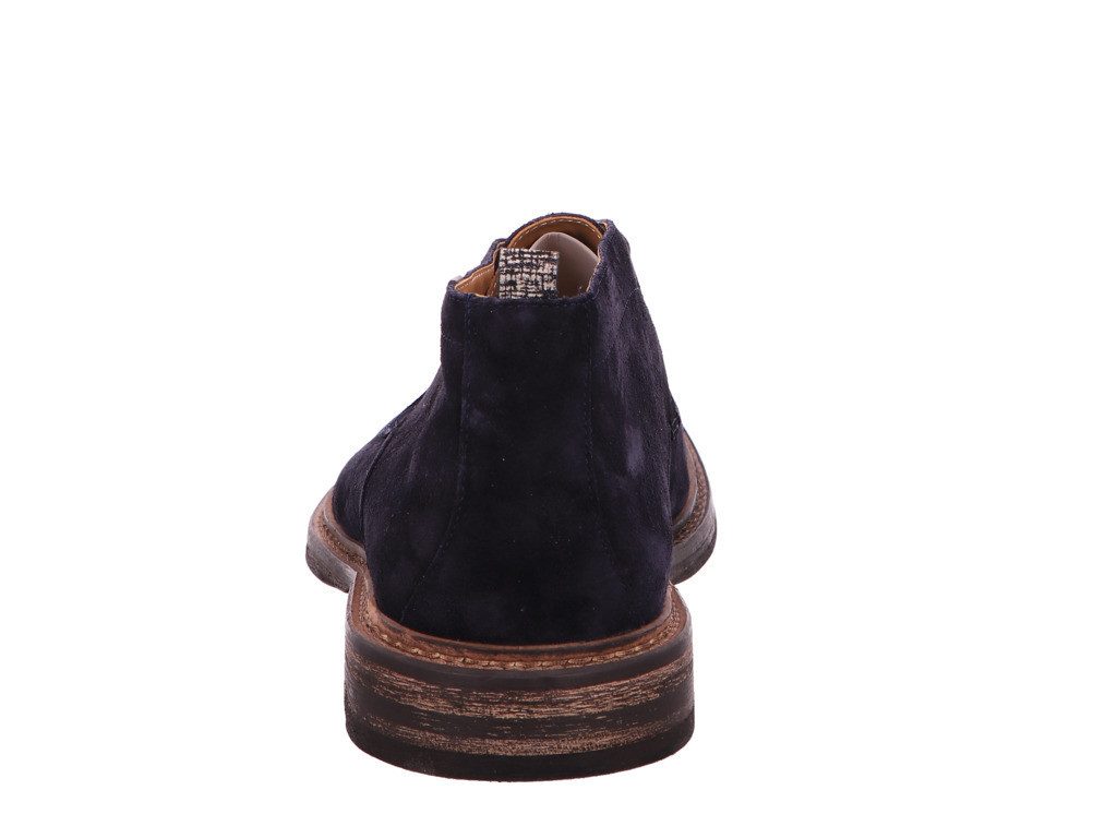 Floris van Bommel Floris Casual DarkBlue Suede Stiefel