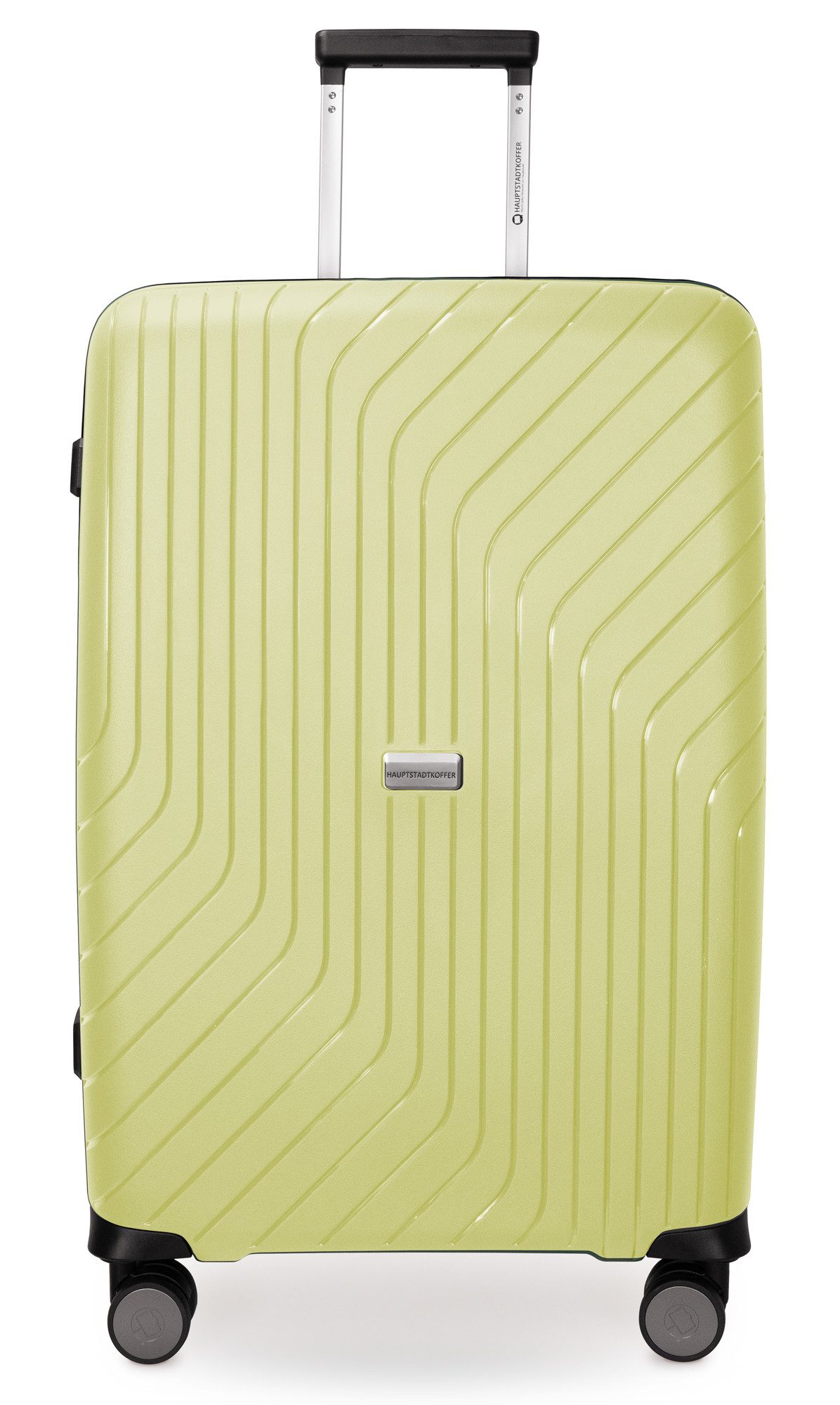Hauptstadtkoffer Koffer TXL, 4 Rollen, mittelgroßer Hartschalen-Koffer Reisekoffer TSA 73 L