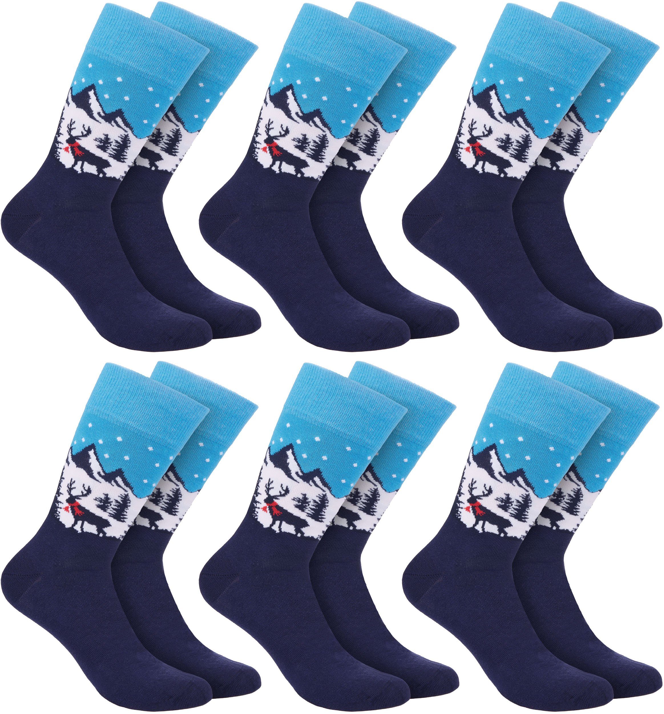BRUBAKER Socken Lustige Herren Weihnachtssocken - günstig online kaufen