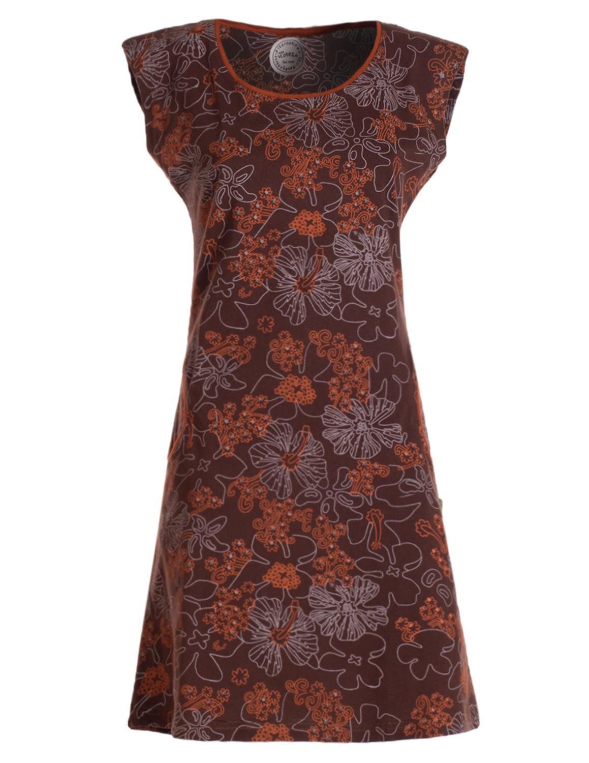 Vishes Tunikakleid Kurzarm Damen Sommer-Kleid Longshirt-Kleid günstig online kaufen