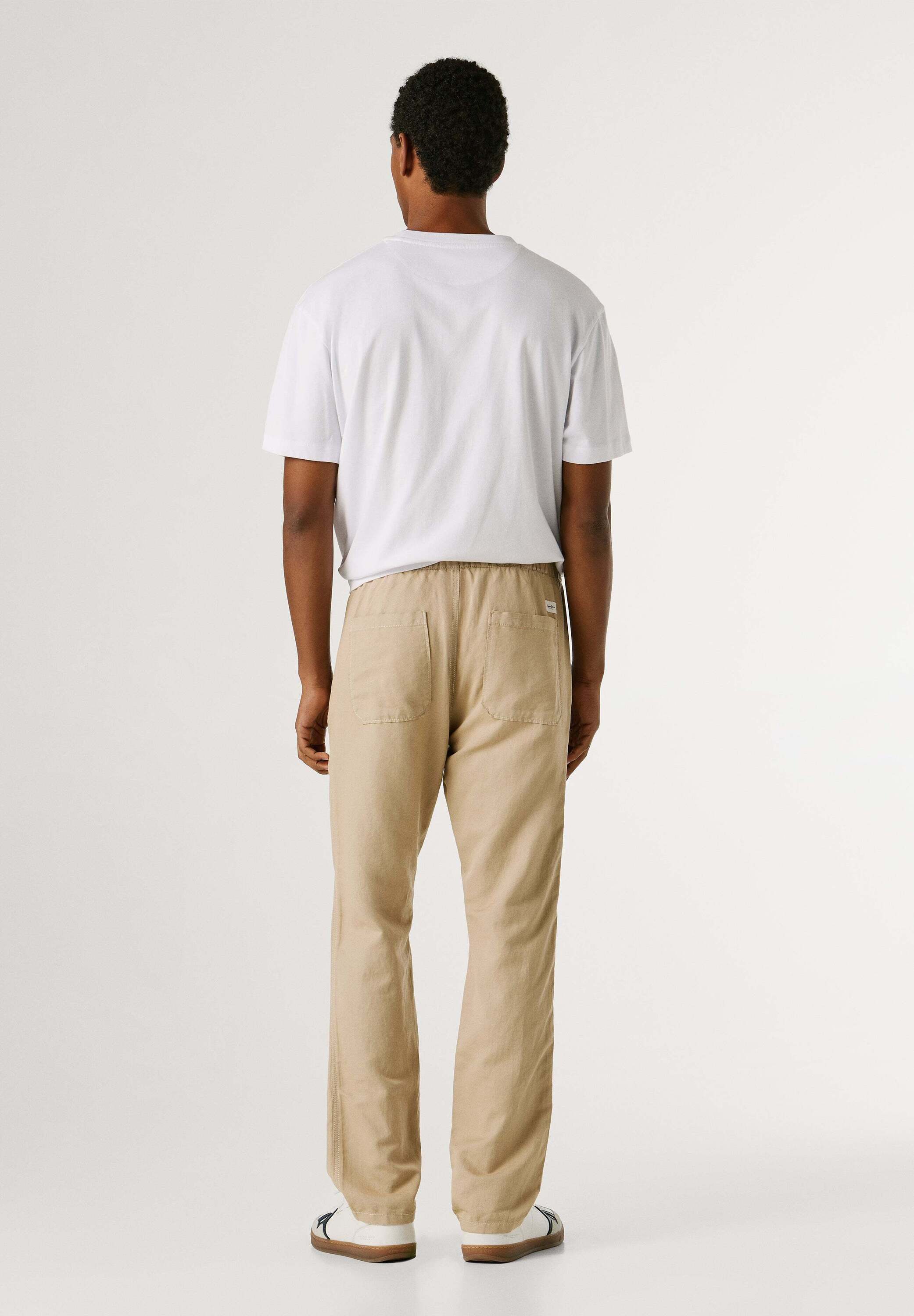 Pepe Jeans Chinohose chinos PULL ON COMFORT CHINO LINEN