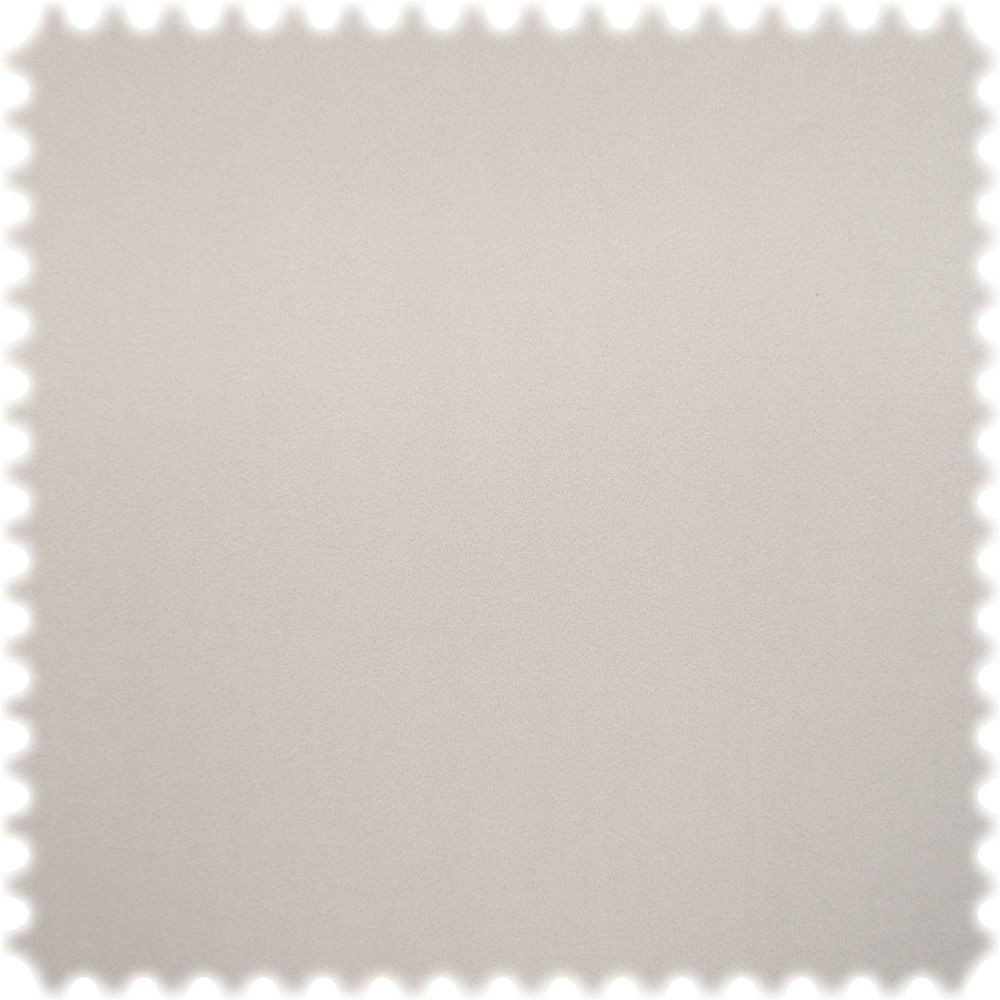 Heiro Stoff Samt Velours Uni Möbelstoff Chicago Hellgrau mit Fleckschutz, Meterware - Breite:140 cm