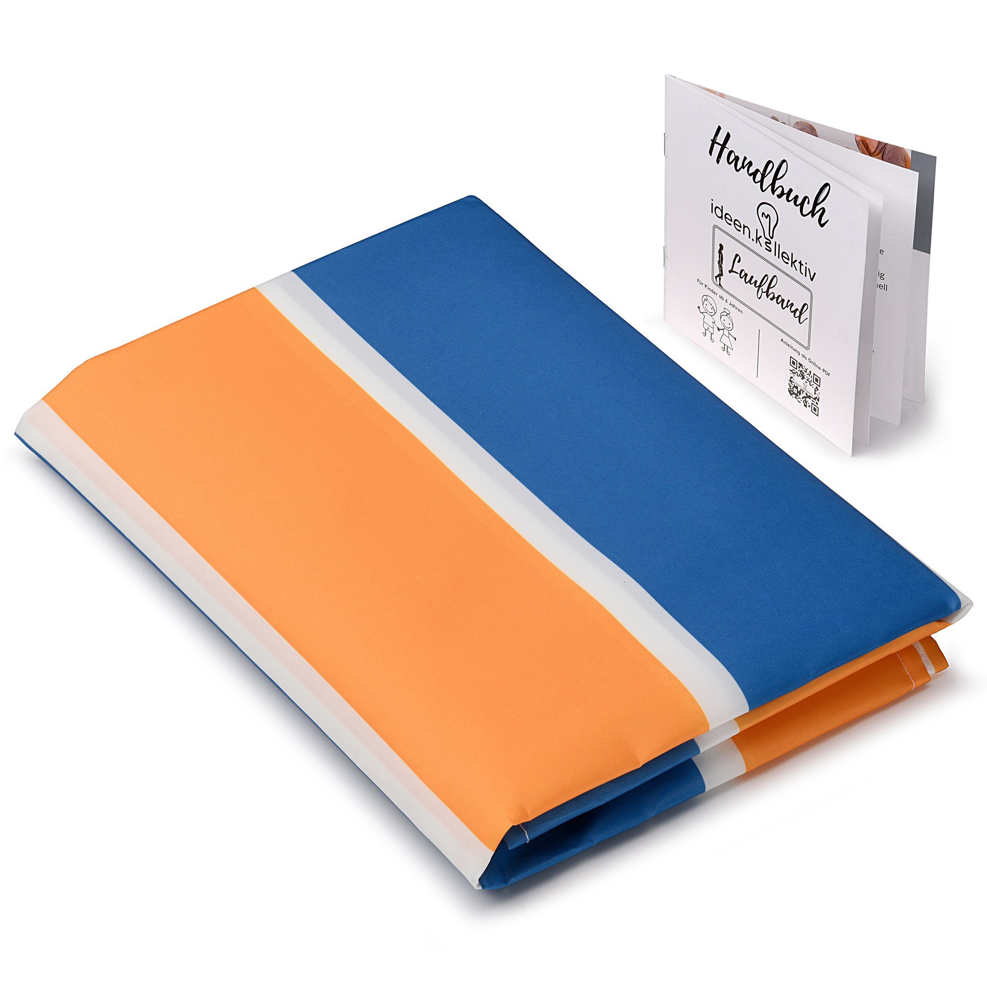 ideen.kollektiv Lernspielzeug Laufband Kooperationsspiel Teambuiling-Spiel (1-St), Run Mat Laufmatte Walkingloop