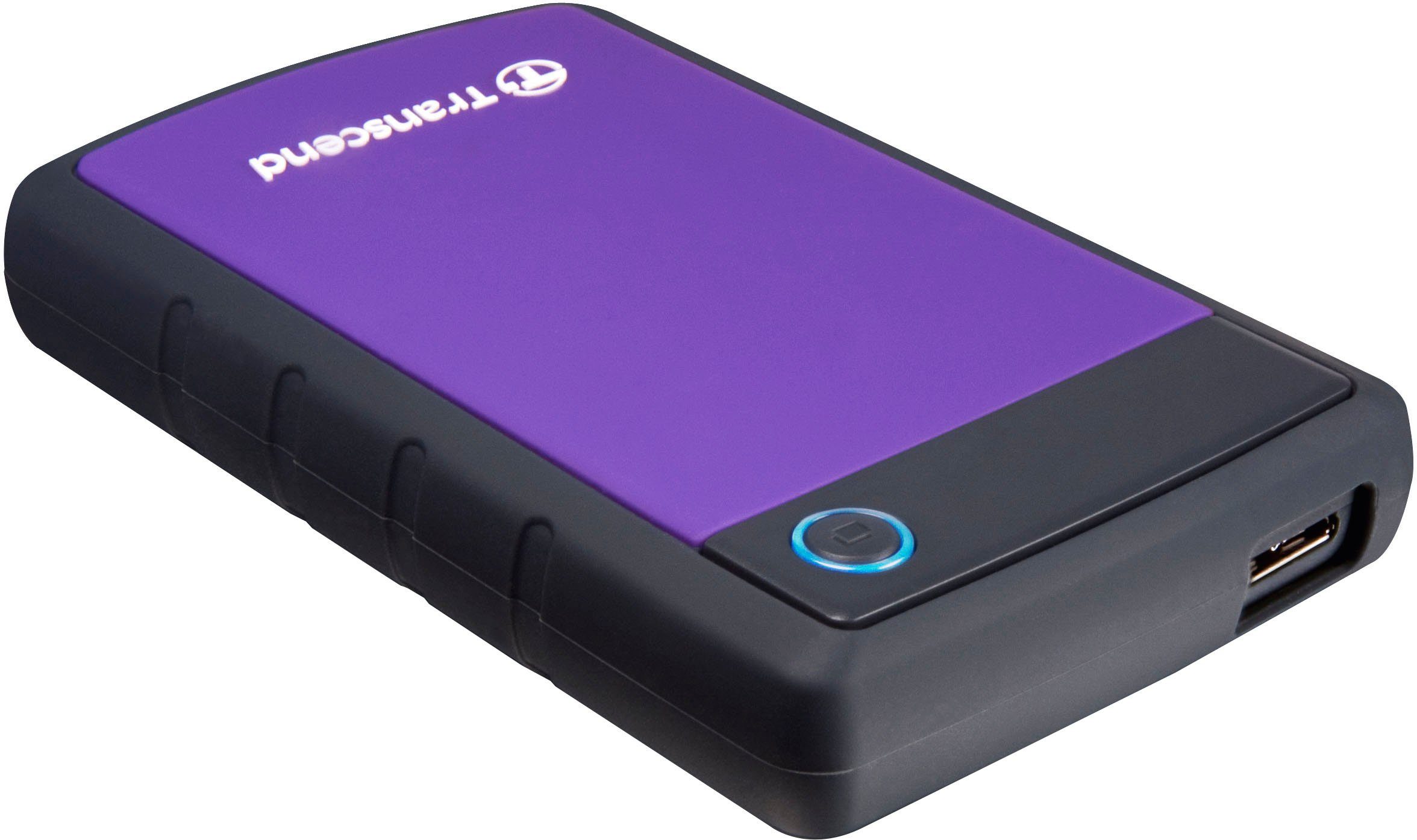 Transcend »StoreJet 25H3P« externe HDD-Festplatte 2,5" (1 TB) online ...
