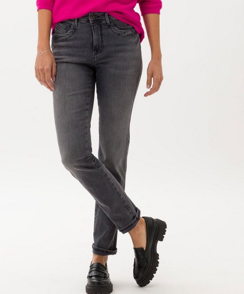 Brax 5-Pocket-Jeans Style MARY, Teilungsnähte als dekoratives Element