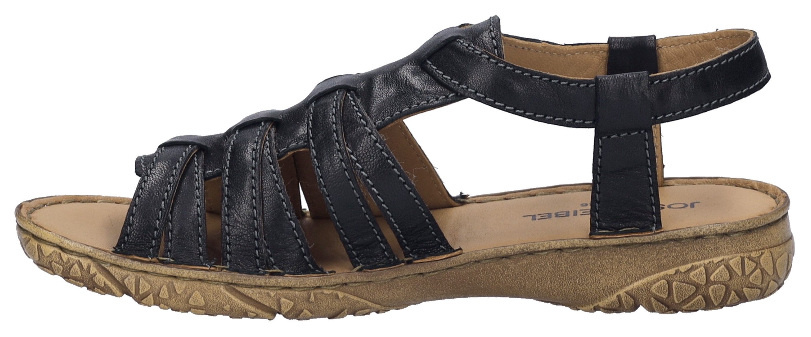 Josef Seibel Ivy 02 Sandale, Riemchensandale, Komfortschuh mit Lederfutter