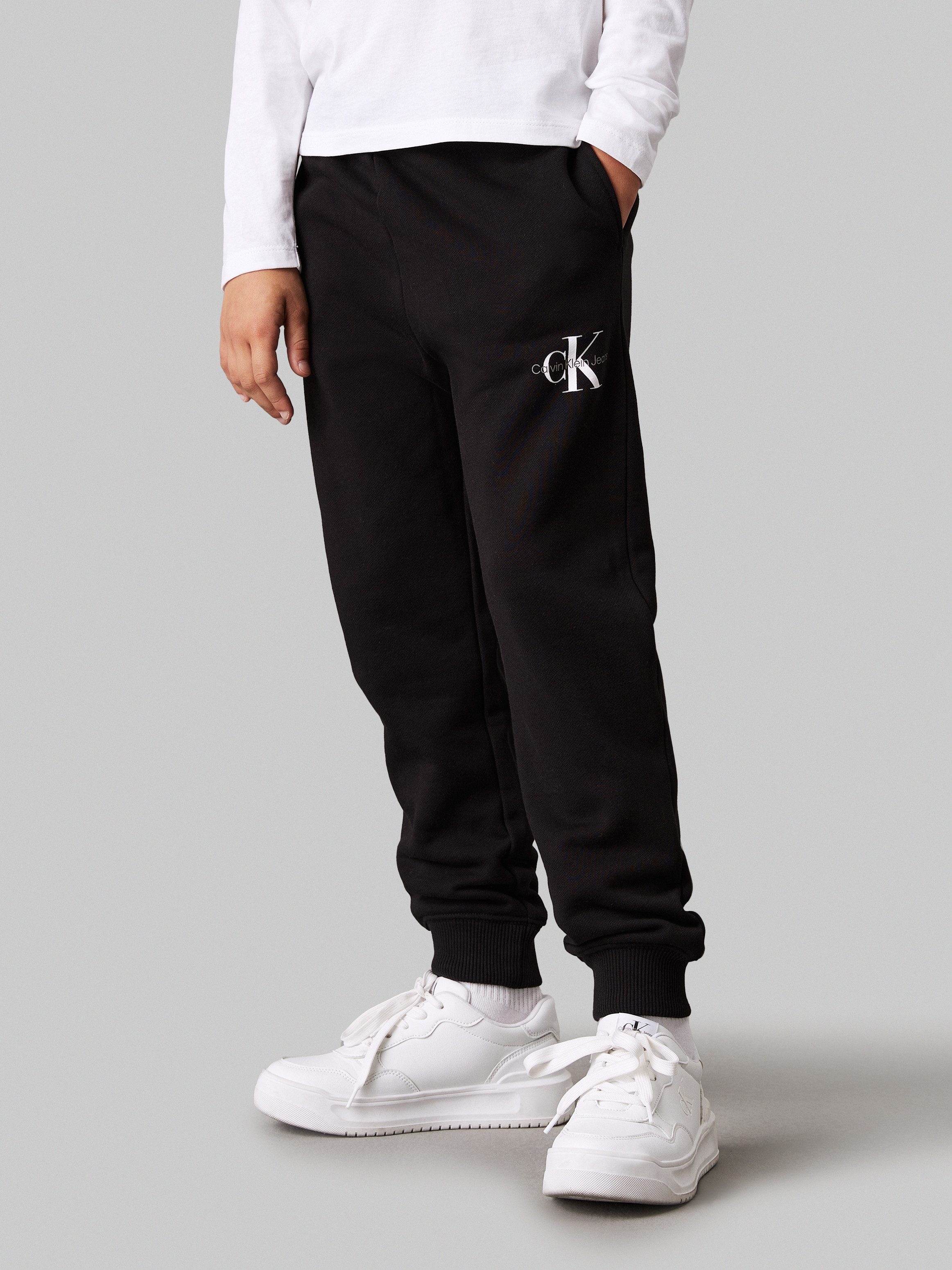 Calvin Klein Jeans Sweathose MONOGRAM LOGO SWEATPANTS für Kinder bis 16 Jahre