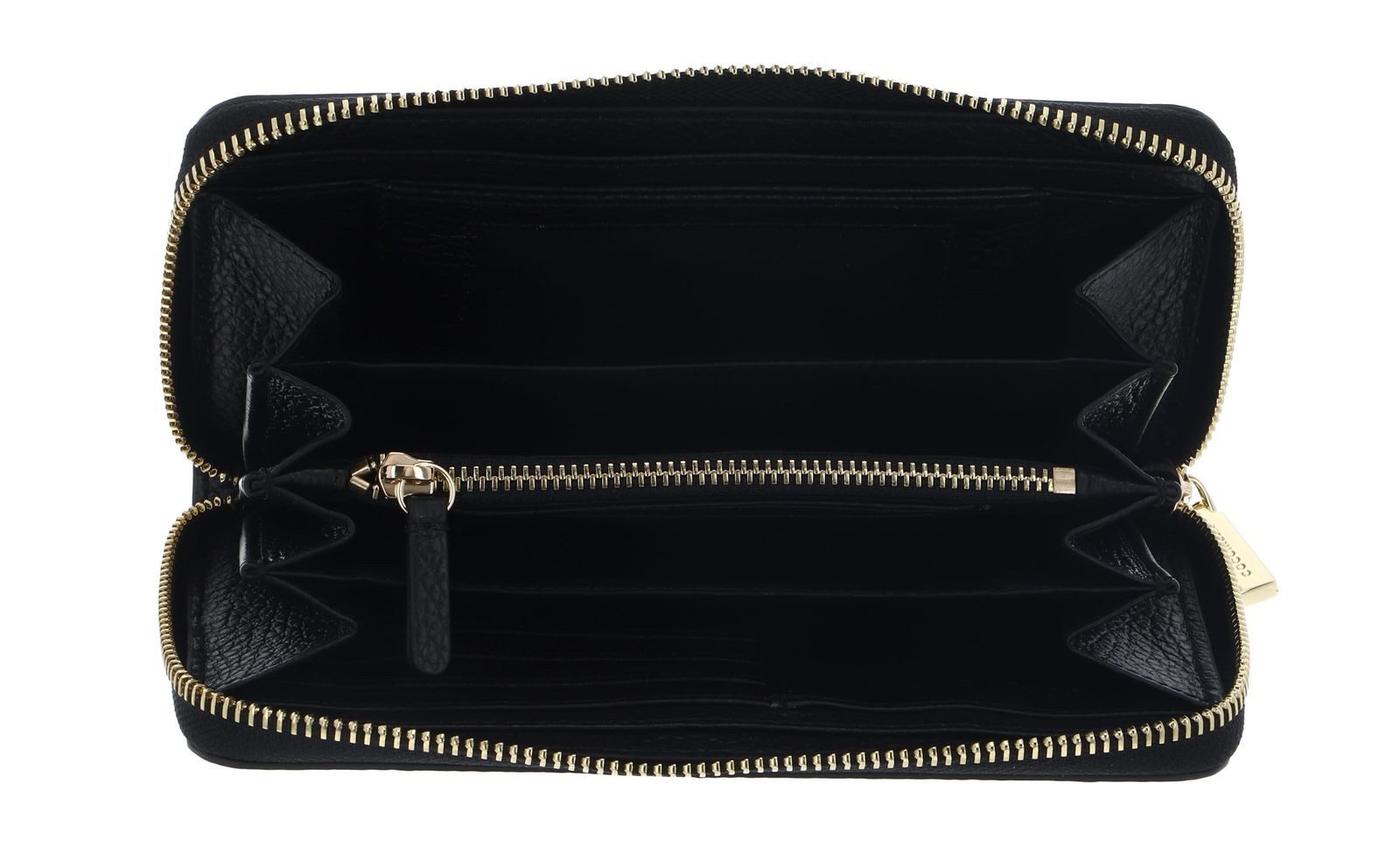 COCCINELLE Geldbörse Wallet Grained Leather, aus echtem Rindsleder mit RFID-Blocker Schutz