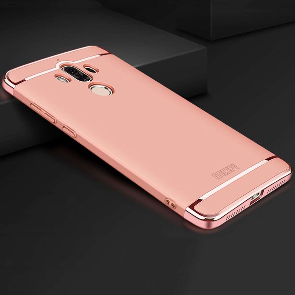 König Design Handyhülle Huawei Mate 10, Huawei Mate 10 Handyhülle Backcover Rosa