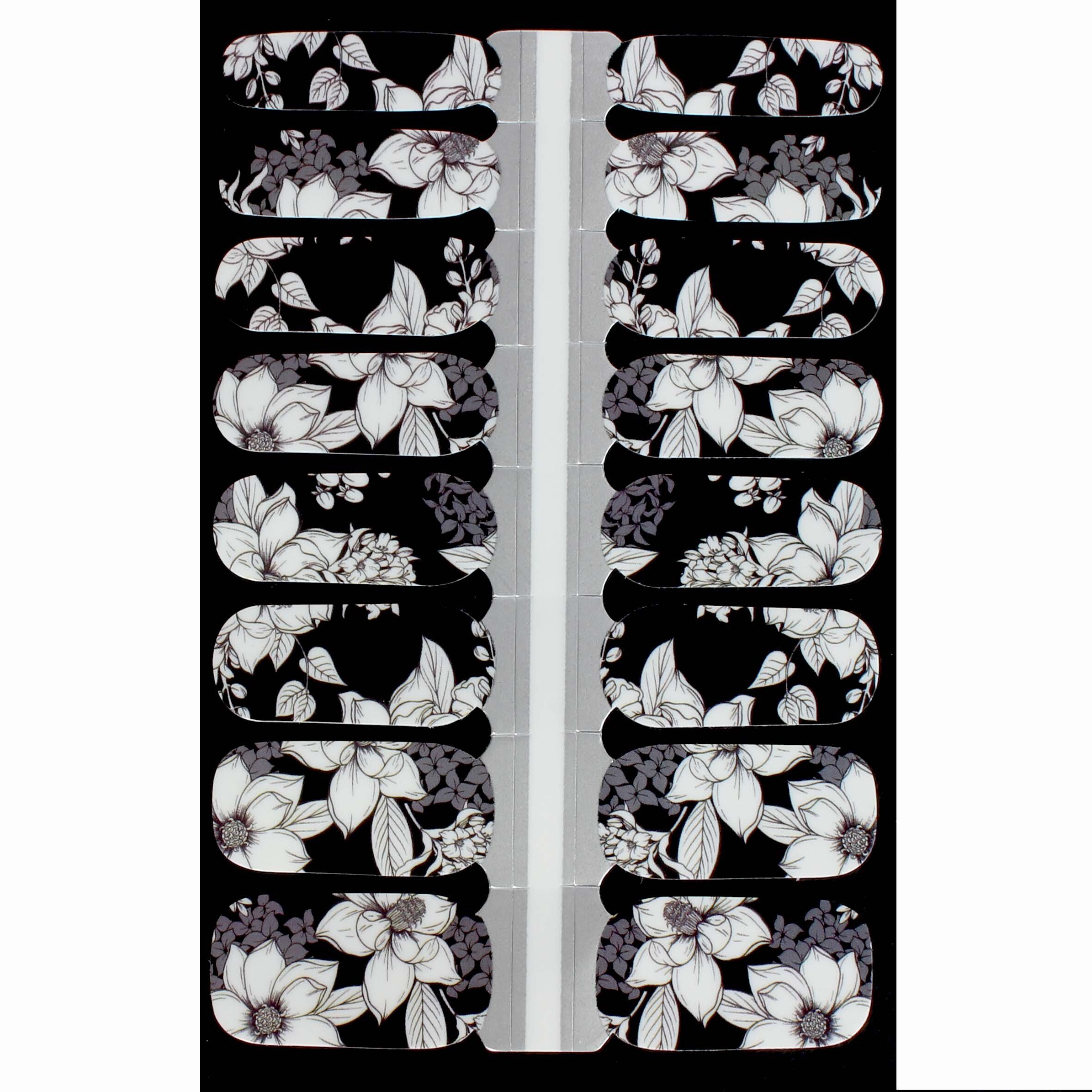 LAUED Nagellack flower mood, aus Black und & (FSC) Material White / Produktion SEDEX) (SGS zertifizierter