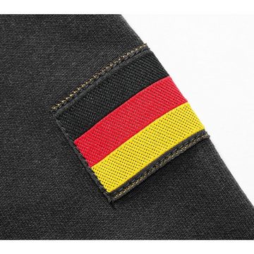 BWuM T-Shirt BWuM Bundeswehr Tropenshirt mit Flaggen & Klett
