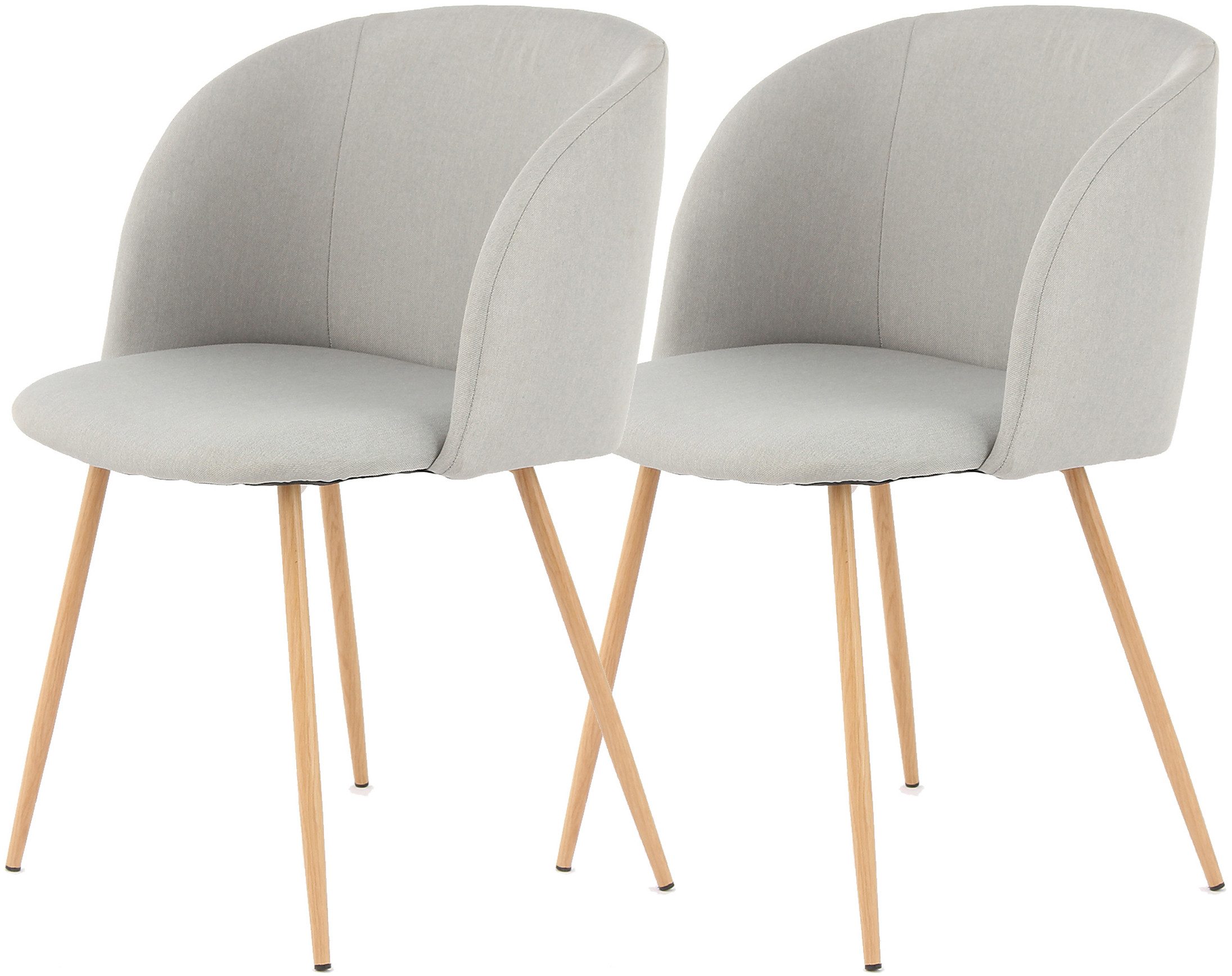 Kayoom Polsterstuhl Stuhl Celina 110 2er-Set günstig online kaufen