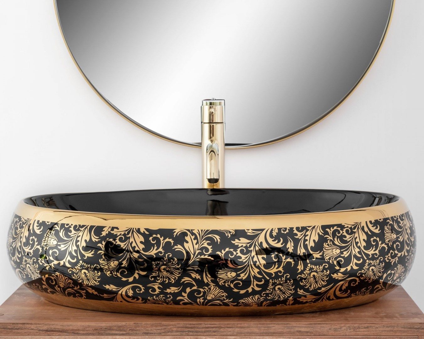 GTM Design Aufsatzwaschbecken MARGOT Glanz Modern günstig online kaufen