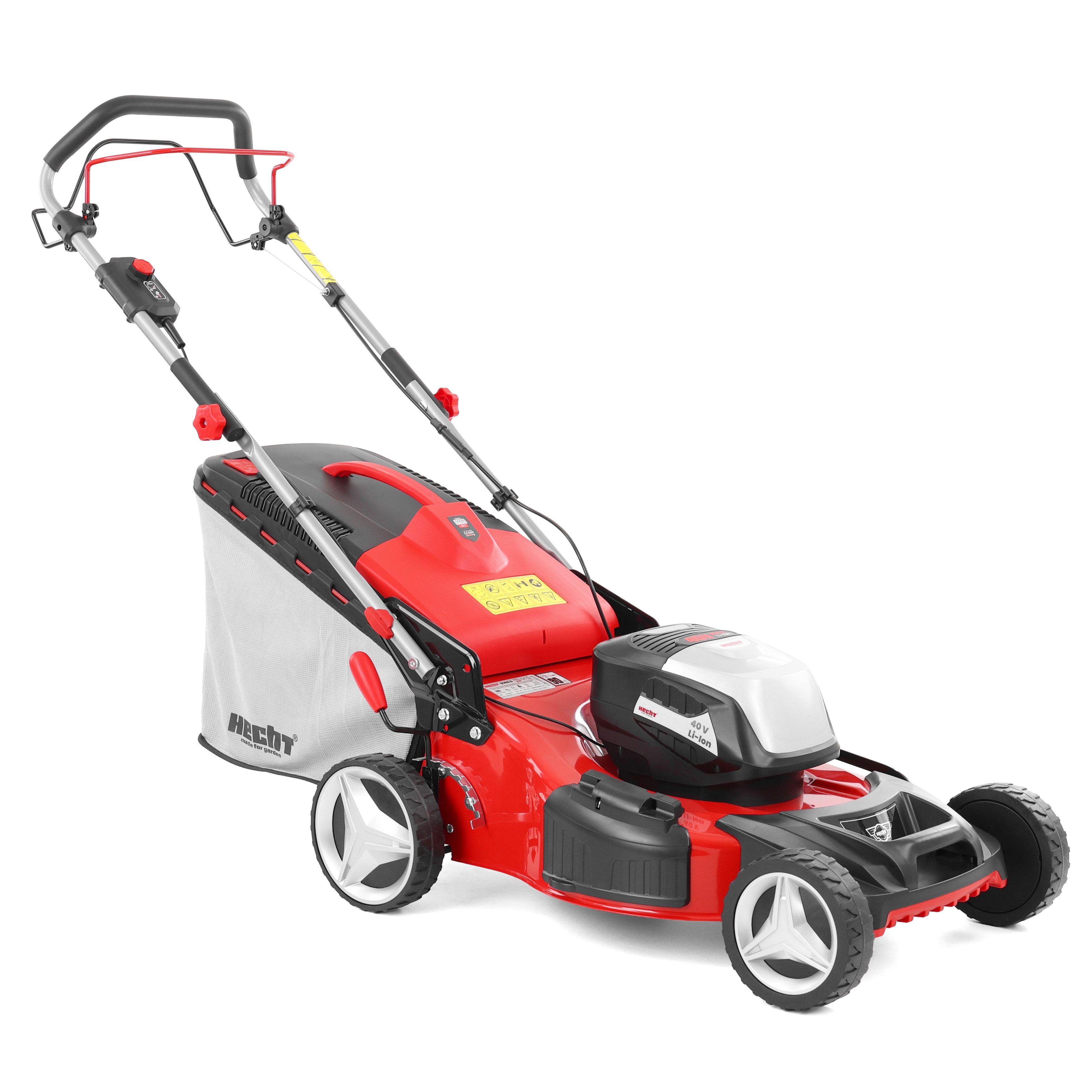 Hecht Akkurasenmäher 5145 S 40 V mit Radantrieb, 46 cm Schnittbreite, 46 cm, 3-in-1, ohne Akku und Ladegerät