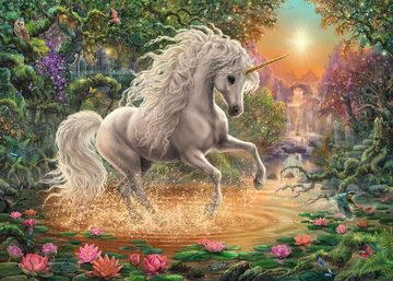 Ravensburger Puzzle Pz. Mystisches Einhorn 1000T., Puzzleteile