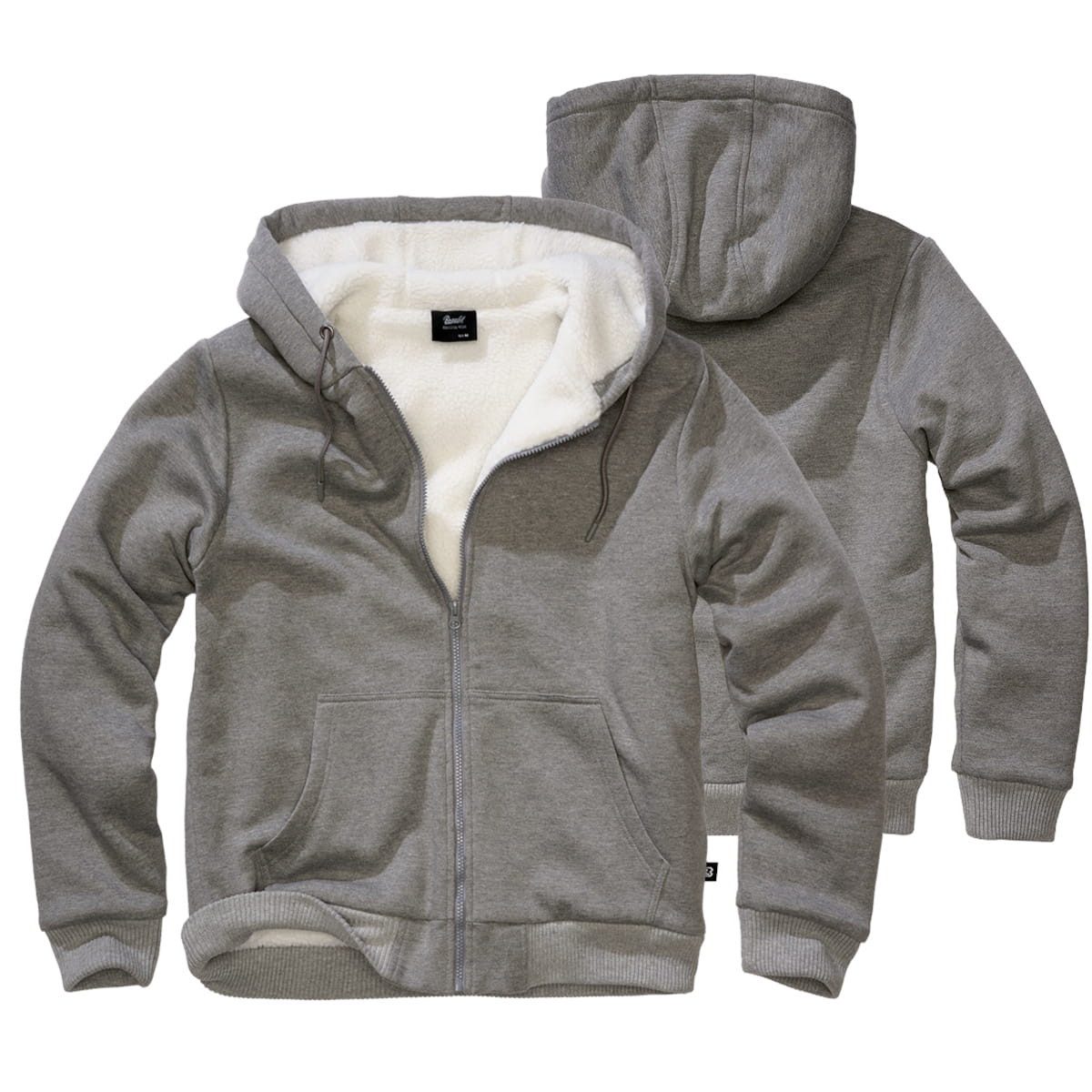 Brandit Outdoorjacke Brandit Sweatjacke mit Teddyfutter günstig online kaufen