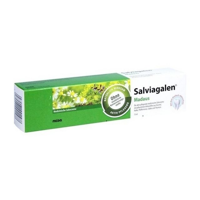 MEDA Pharma GmbH & Co.KG Zahnpasta SALVIAGALEN med.Zahncreme Madaus, 75 ml