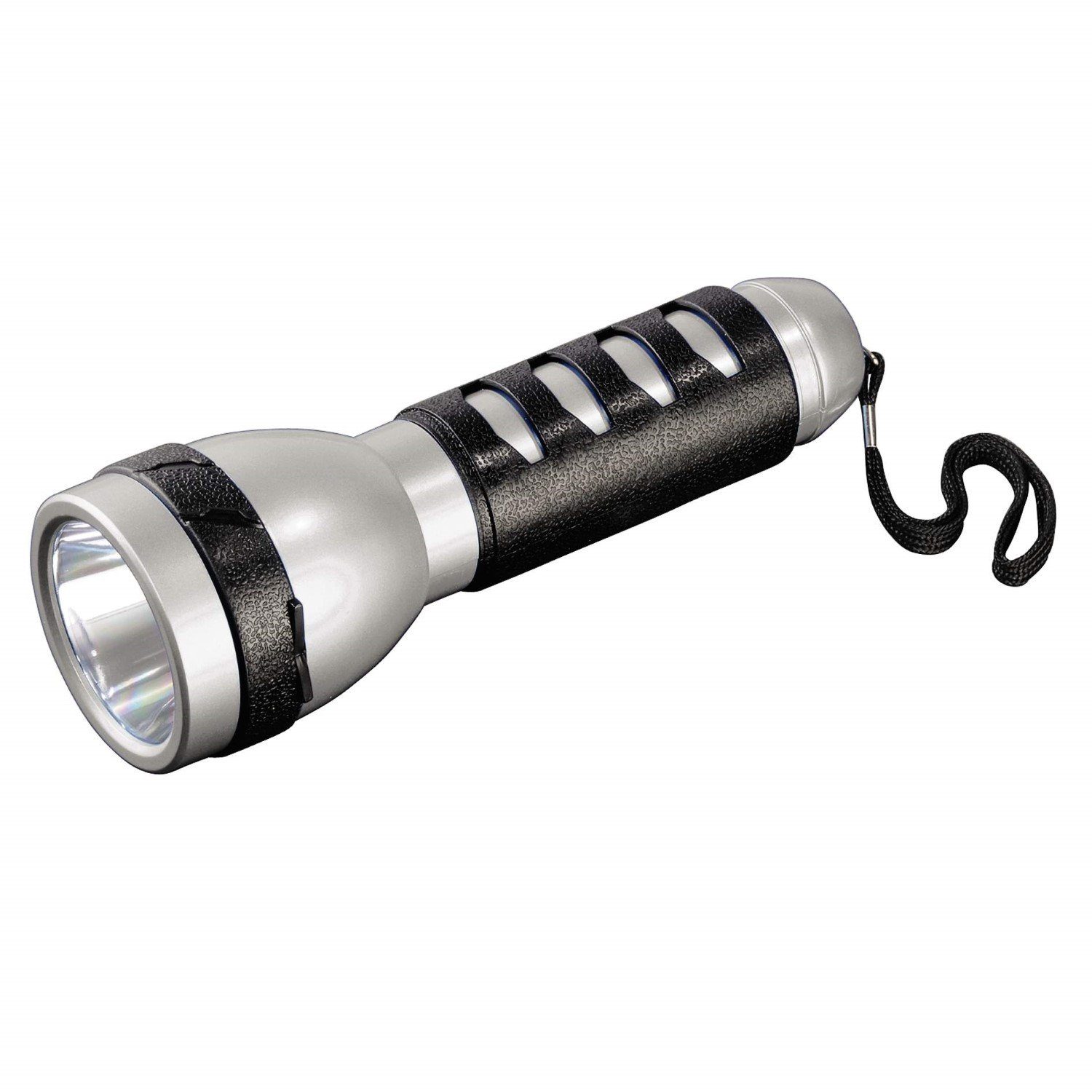 Hama LED Laterne LED Taschenlampen-Set FL-120 2-teilig, ausziehbar als Werkstattlampe, LED, weiß, Arbeits-Leuchte mit COB-LED, stoßfest, Aluminium-Gehäuse