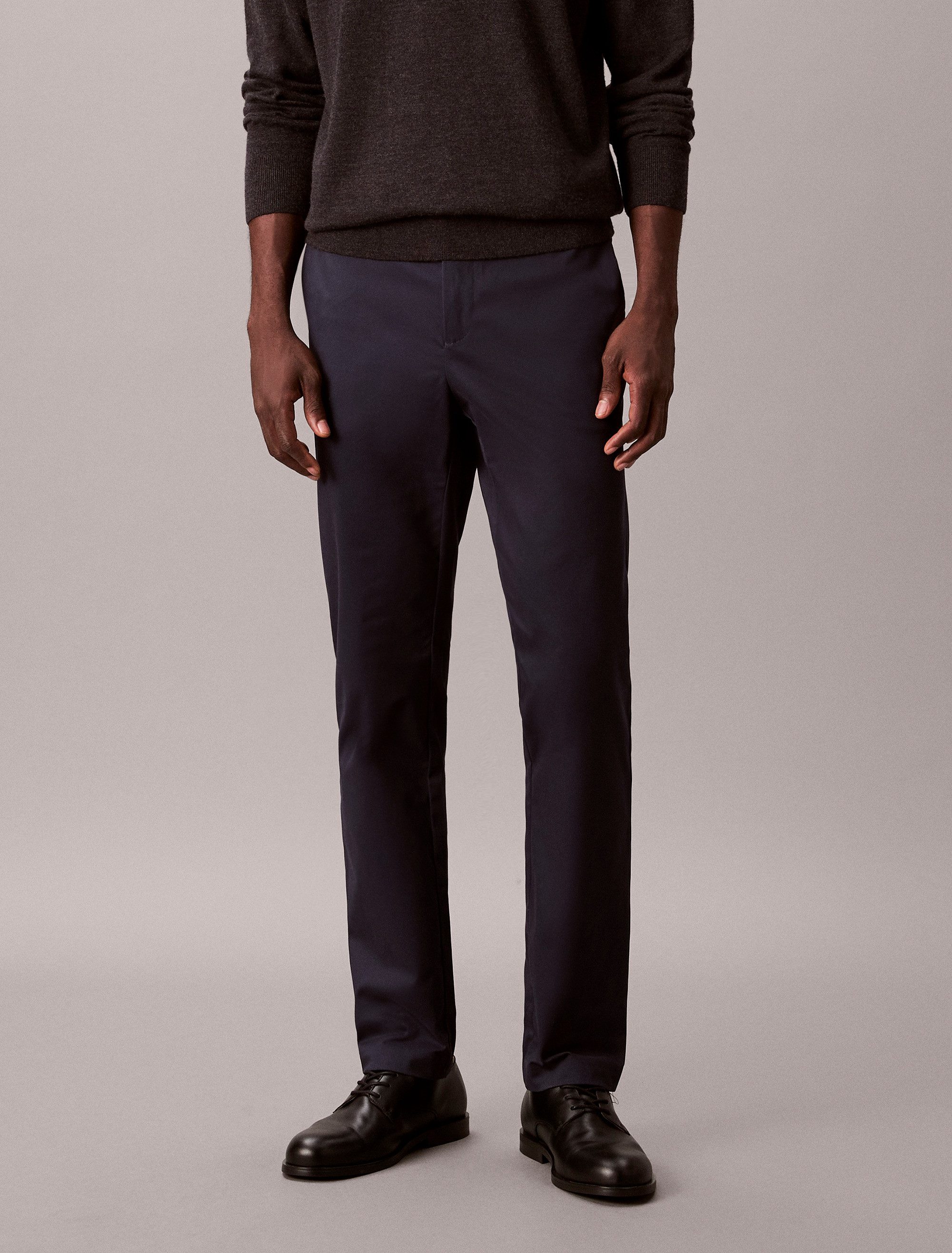 Calvin Klein Chinohose SLIM SATEEN CHINO günstig online kaufen