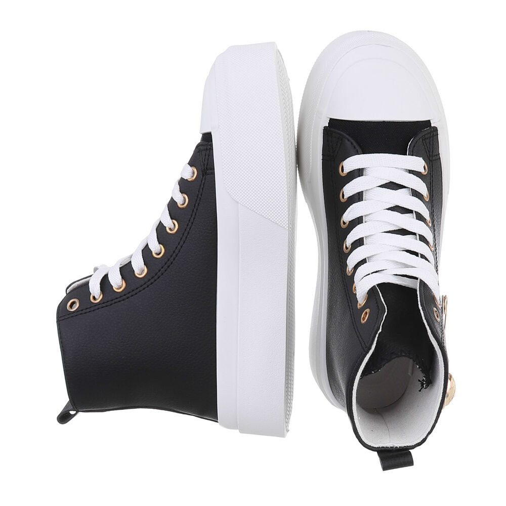 Ital-Design Damen High-Top Freizeit Sneakerboots (87214319) Flach Sneakers günstig online kaufen