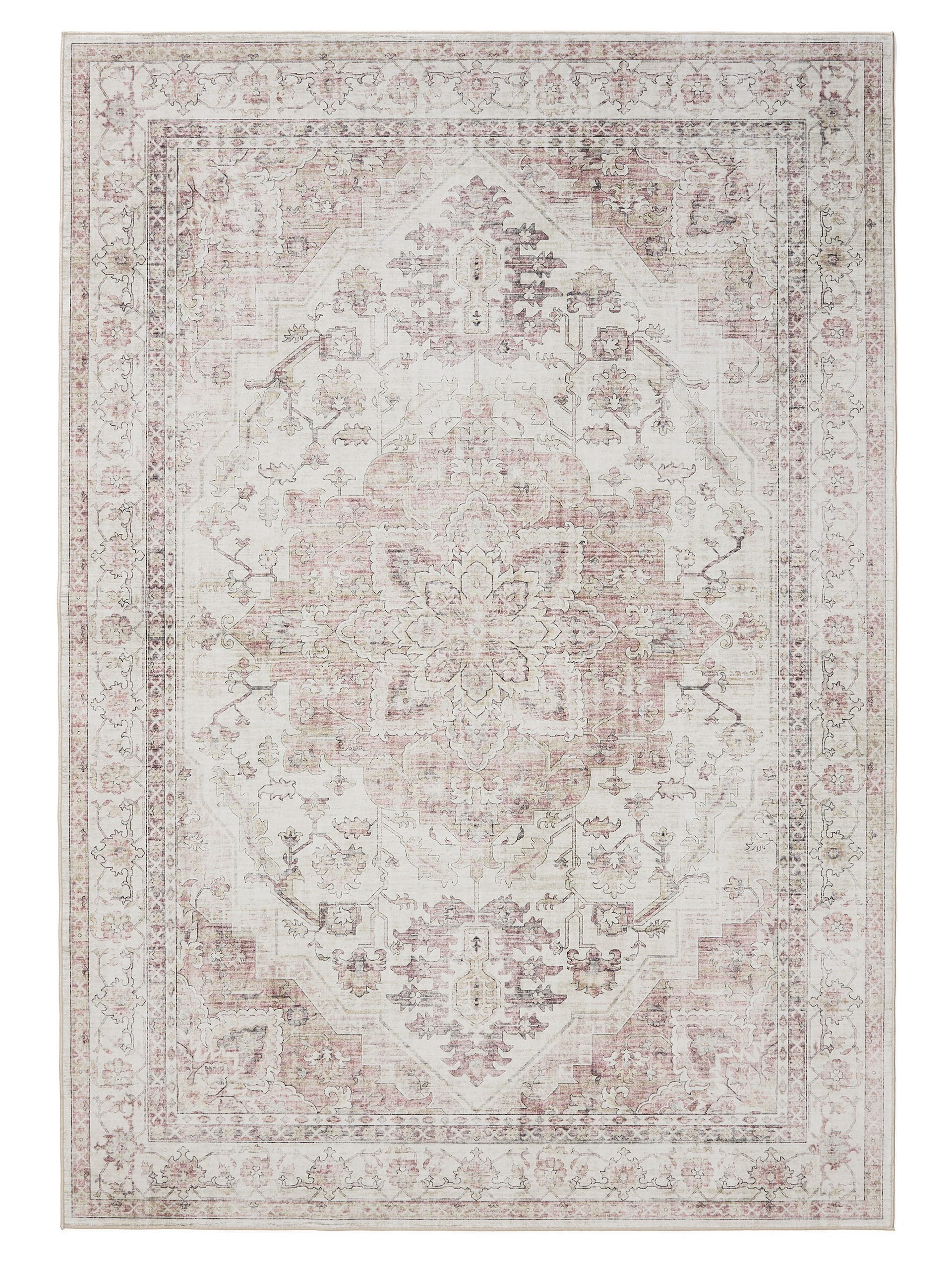 Interiyou Teppich Gent, Rechteckig, Höhe: 5 mm, Vintage Kurzflor für Wohnzi günstig online kaufen