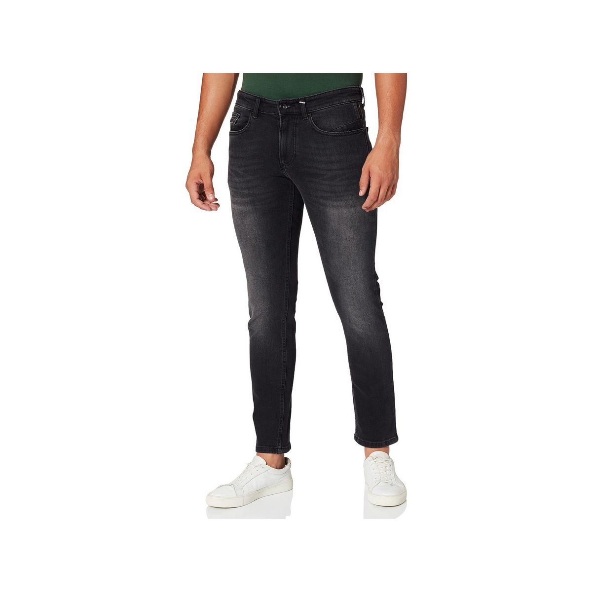 Worldwide grau 5-Pocket-Jeans Bültel (1-tlg)