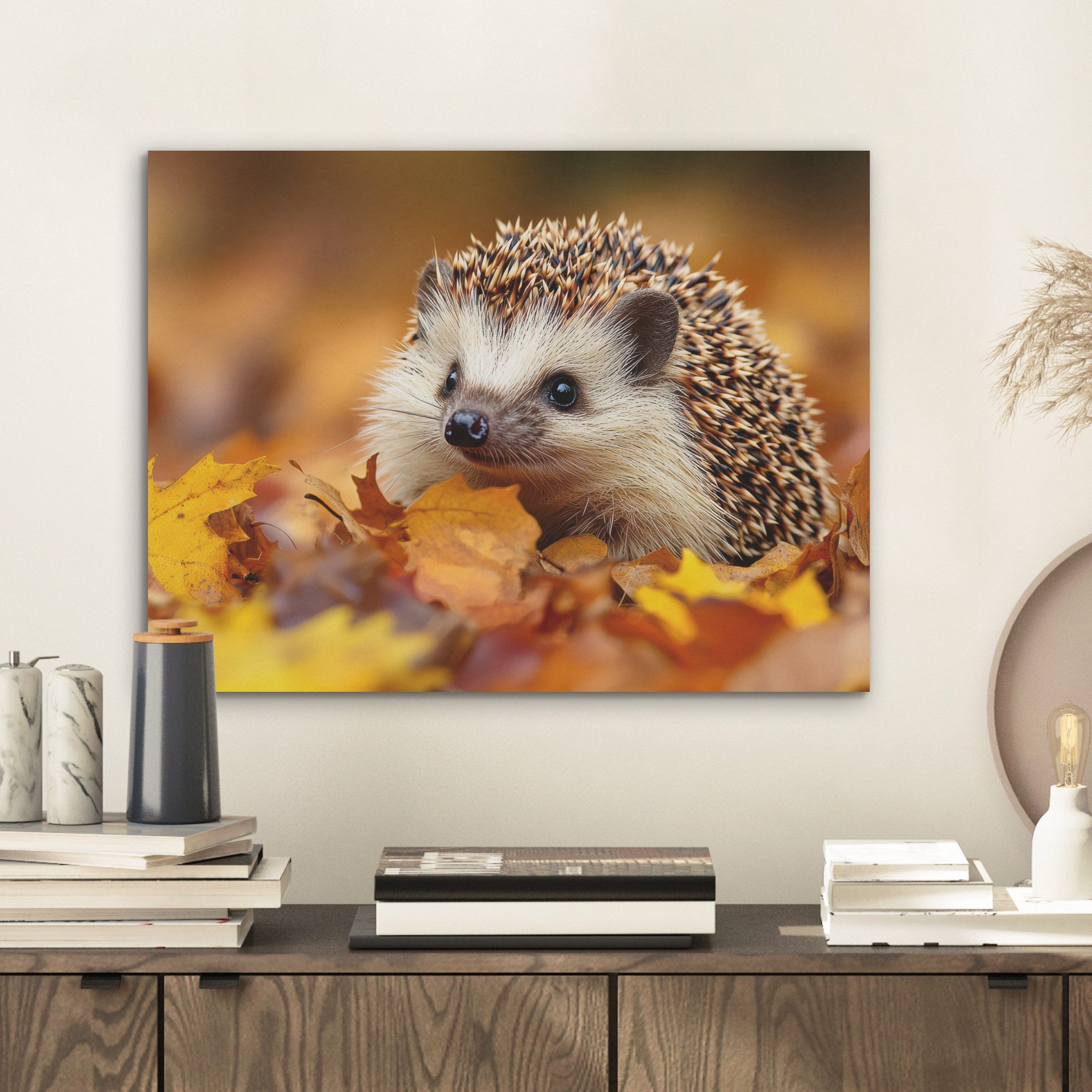 MuchoWow Gemälde Igel - Wald - günstig online kaufen