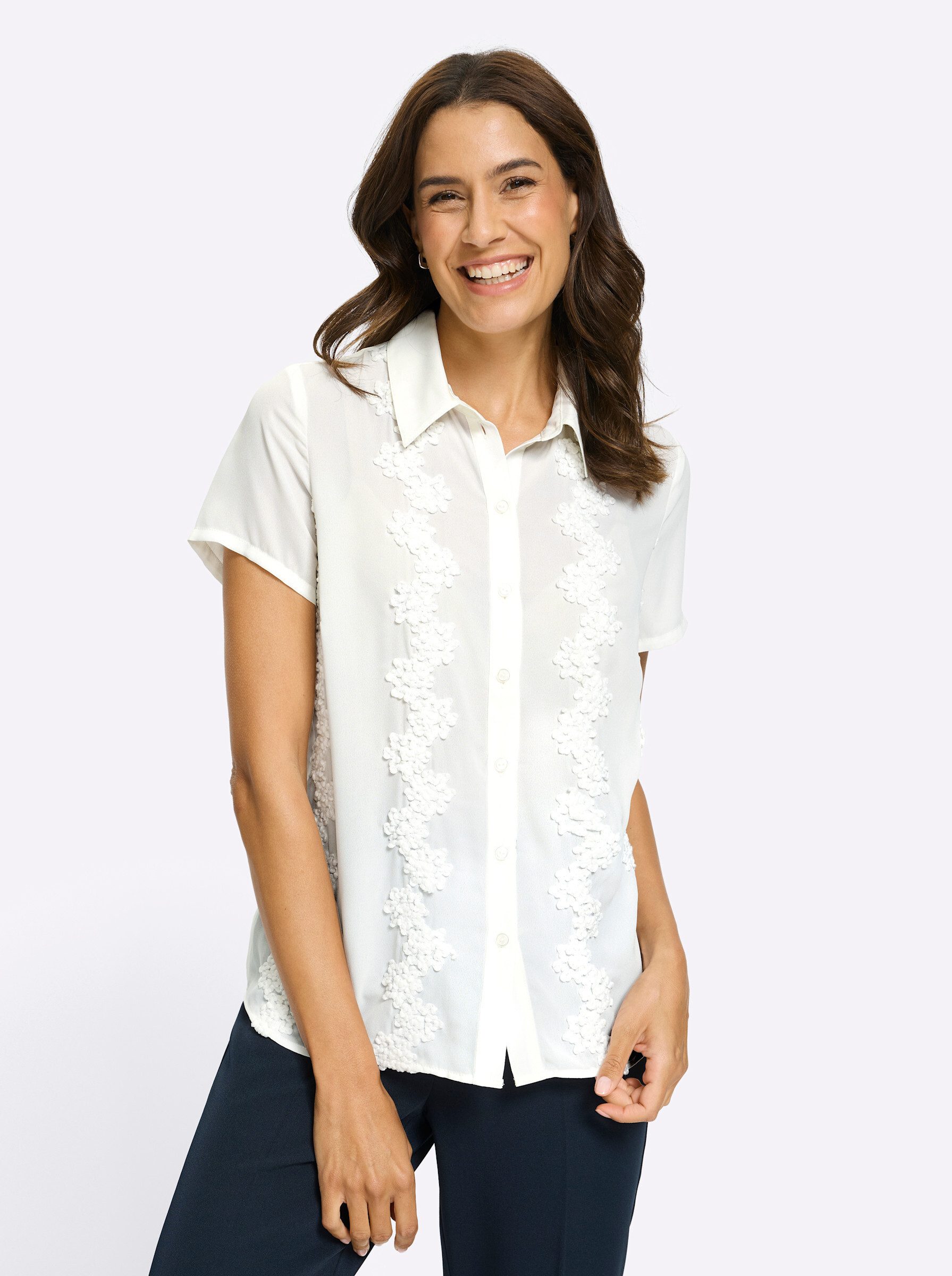Witt Klassische Bluse Bluse Kurzarm