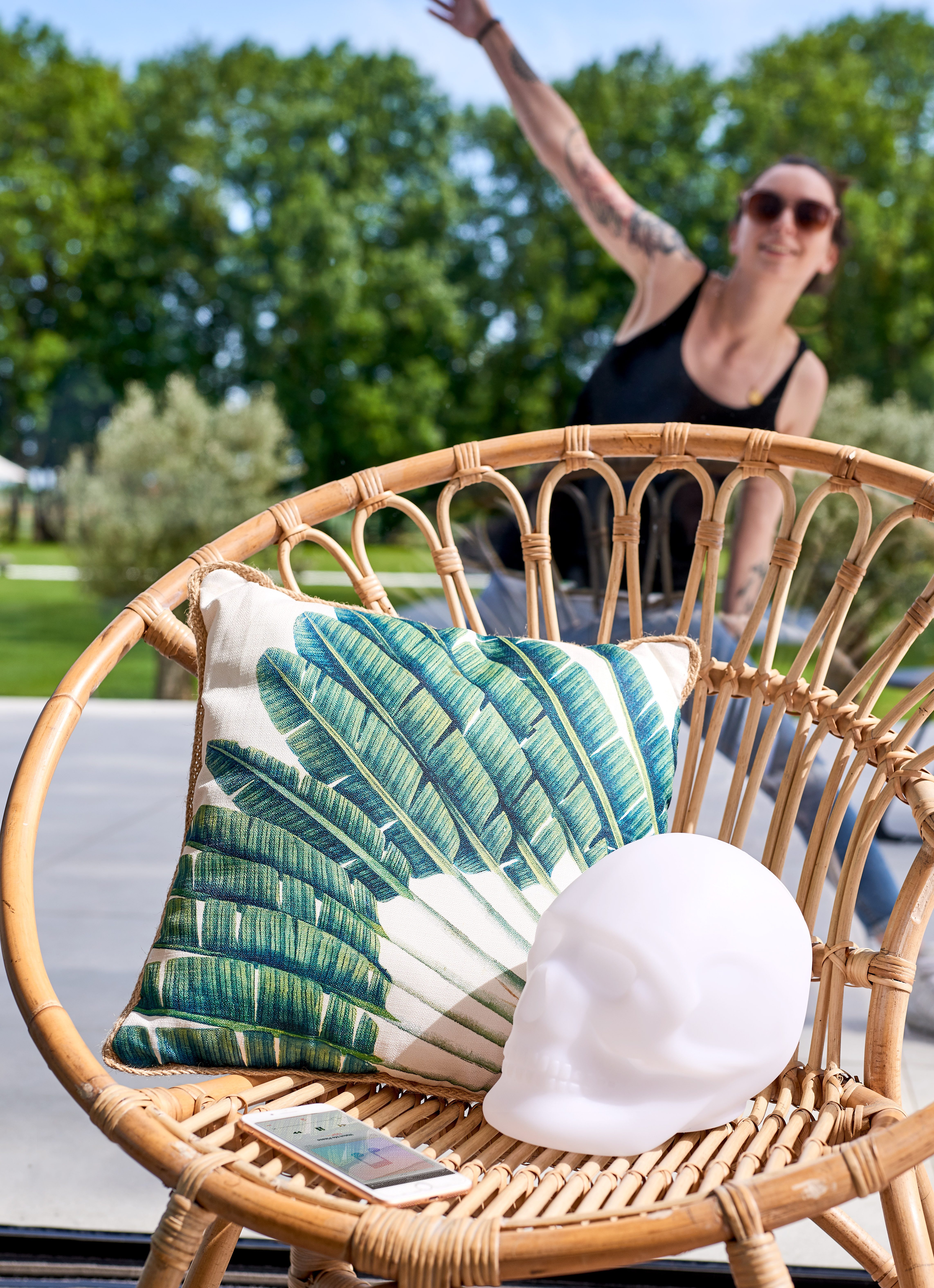 BigBen Bluetooth®-Lautsprecher - Lumin´Us Skull Bluetooth-Lautsprecher