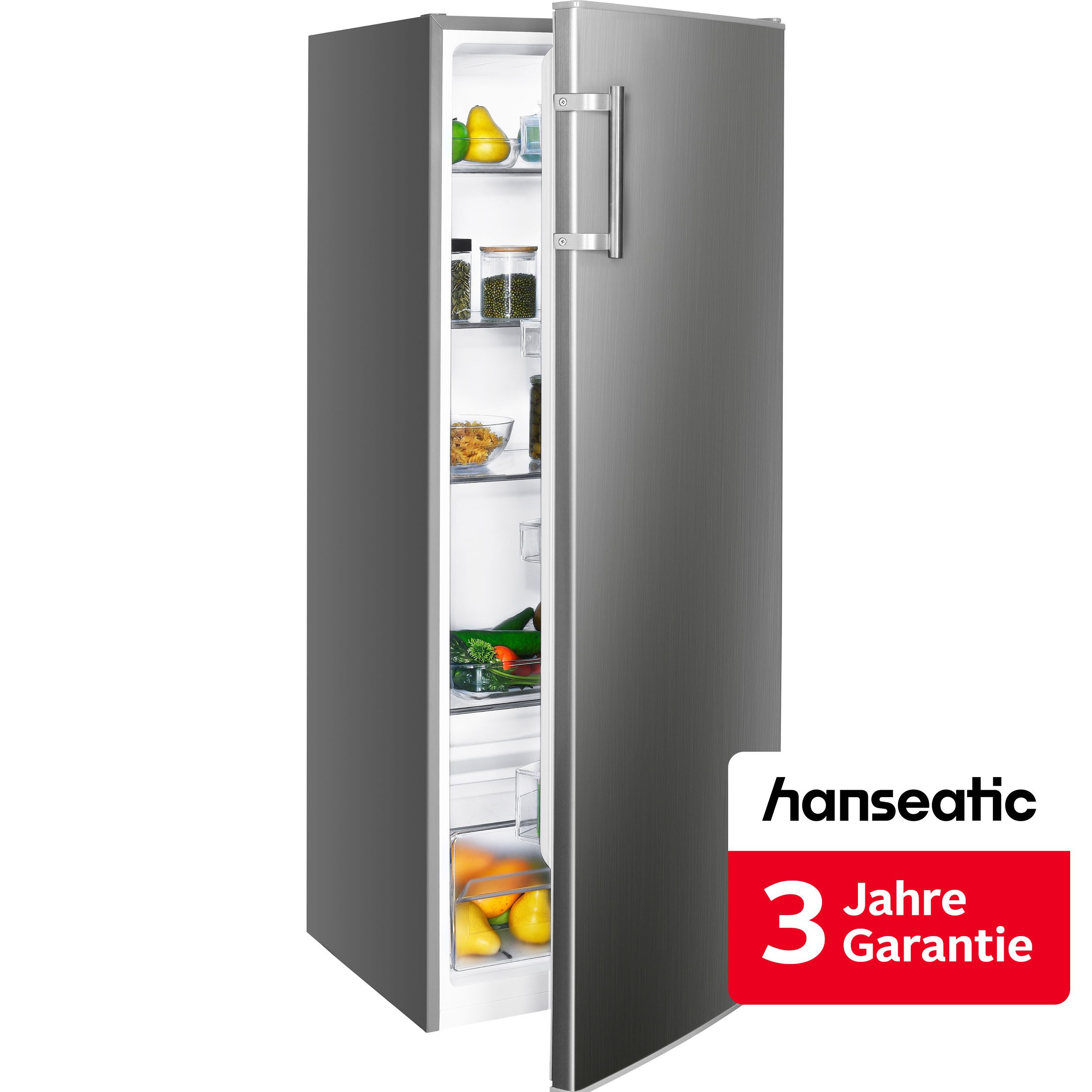 Hanseatic Kühlschrank HKS14355DI, 143 cm hoch, 54,5 cm breit, inkl. 3 Jahre Herstellergarantie