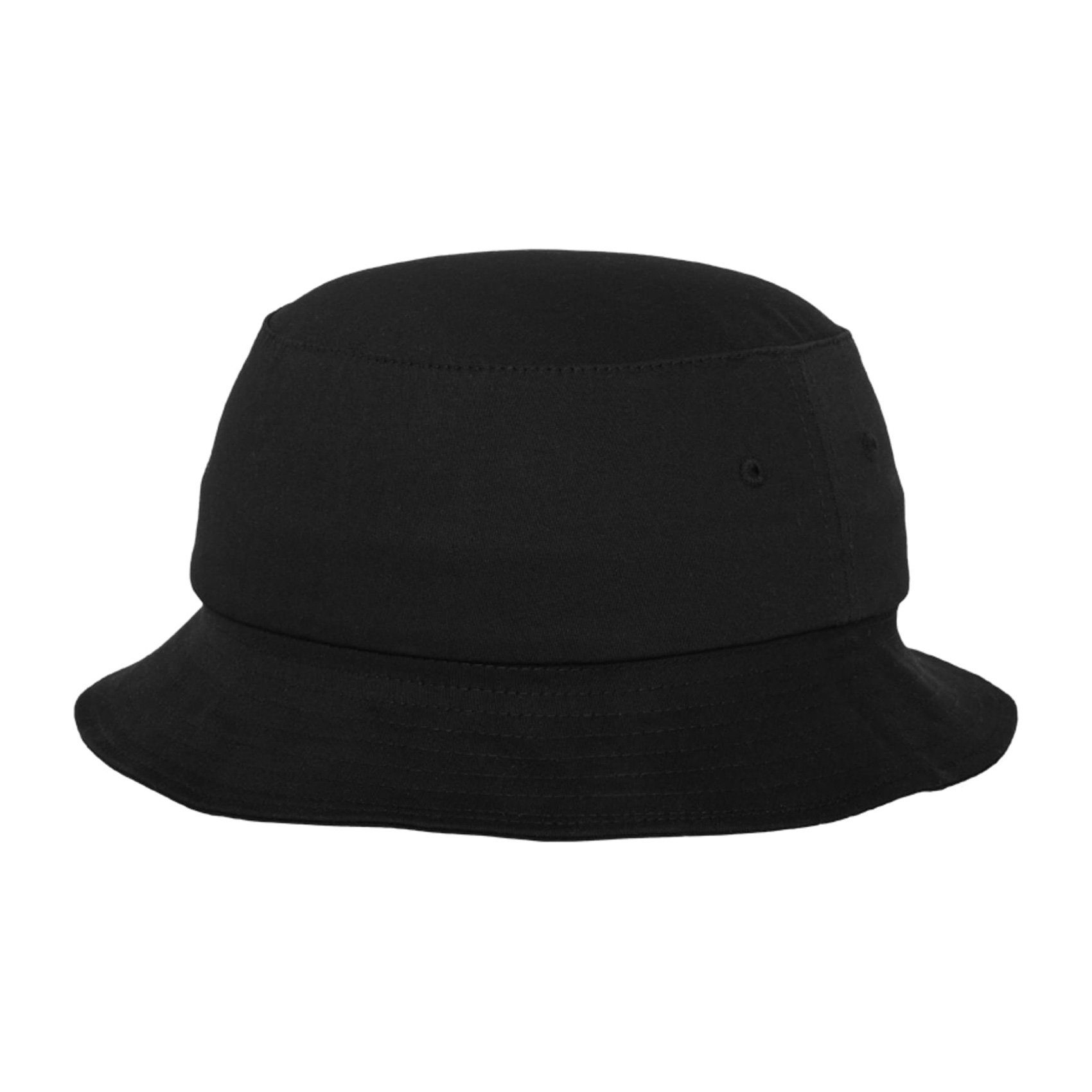Flexfit Flex Cap Accessoires Twill Tragekomfort Krone Cotton für Elastangewebte komfortablen Hat, Flexfit Bucket