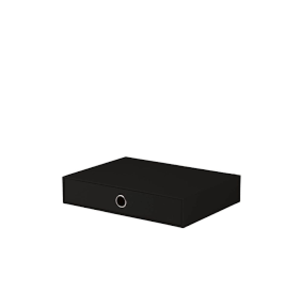 Organizer Schubladenbox Schwarz A4
