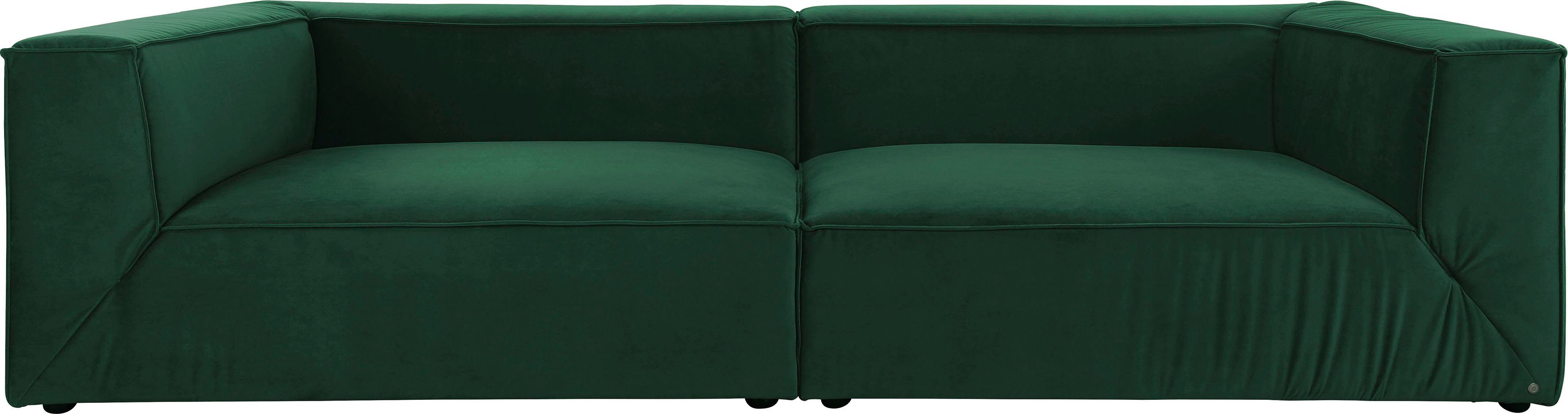 TOM TAILOR Breiten, 2 Big-Sofa cm in CUBE, wahlweise HOME BIG mit Sitztiefenverstellung, 129 Tiefe