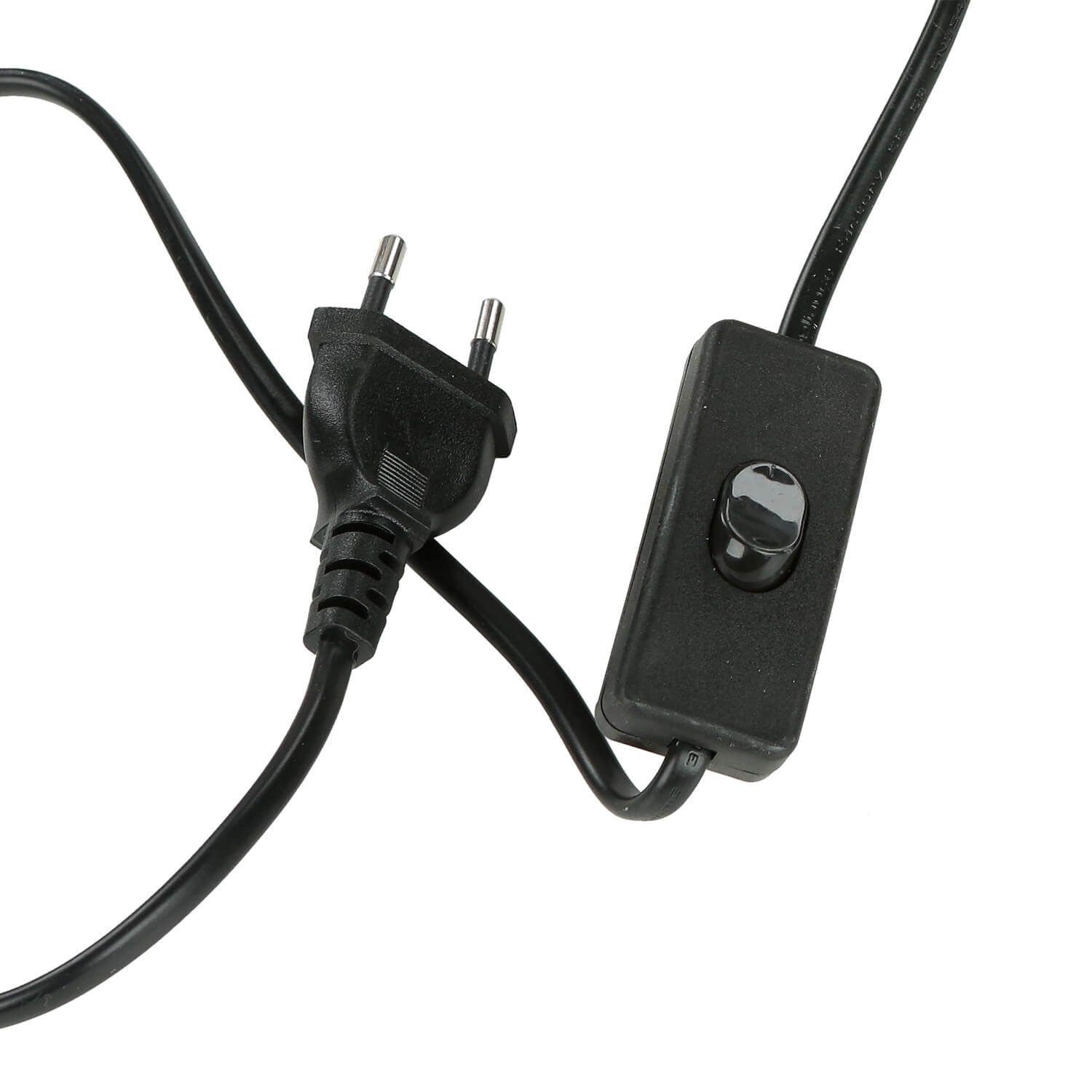 Licht-Erlebnisse Lavalampe YVONNE, Warmweiß, Tischlampe Blau Rot Kabelschalter stimmungsvoll 38 cm hoch