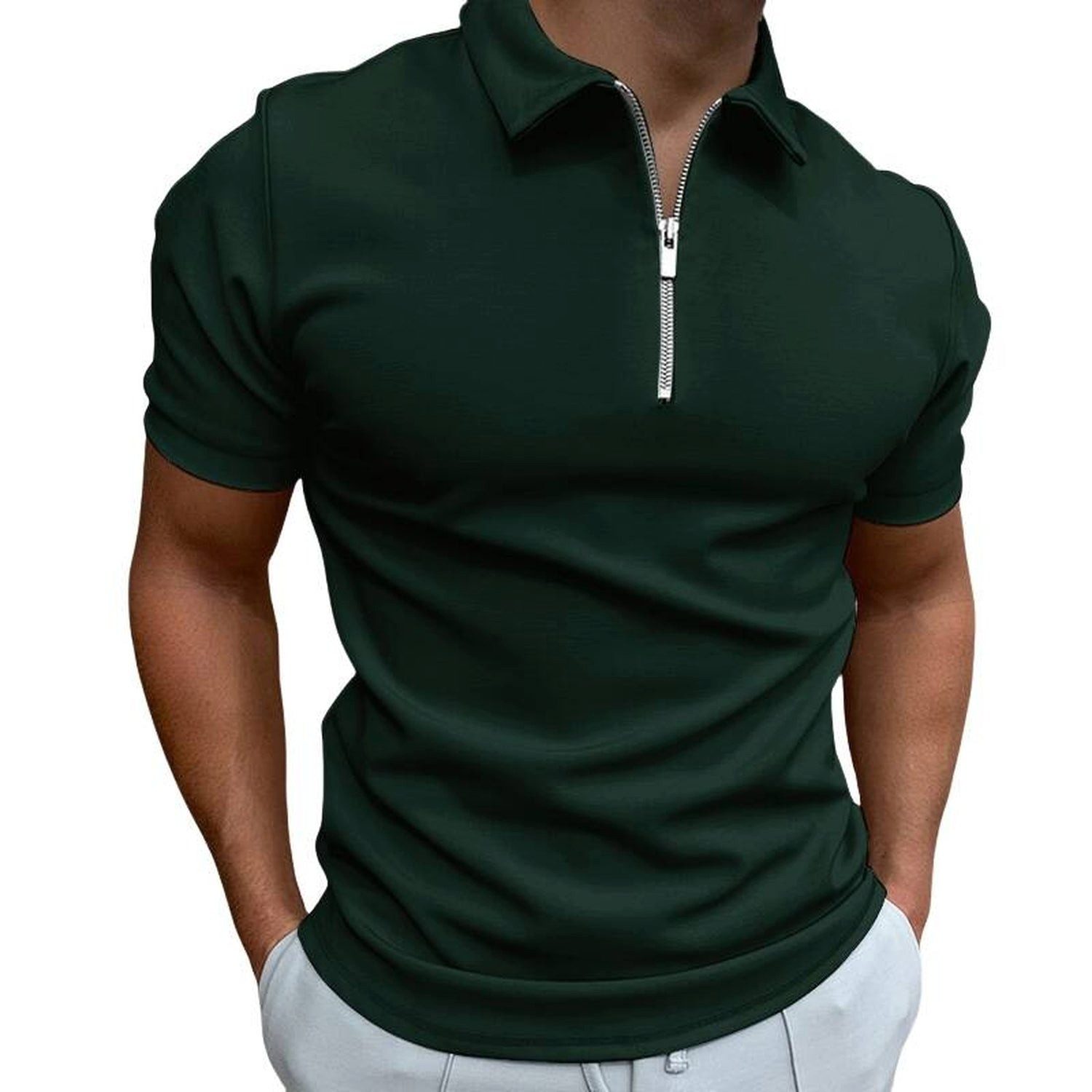 YRIIOMO Kurzarmshirt Sommer Herrenhemd Kurzarm, Freizeit günstig online kaufen