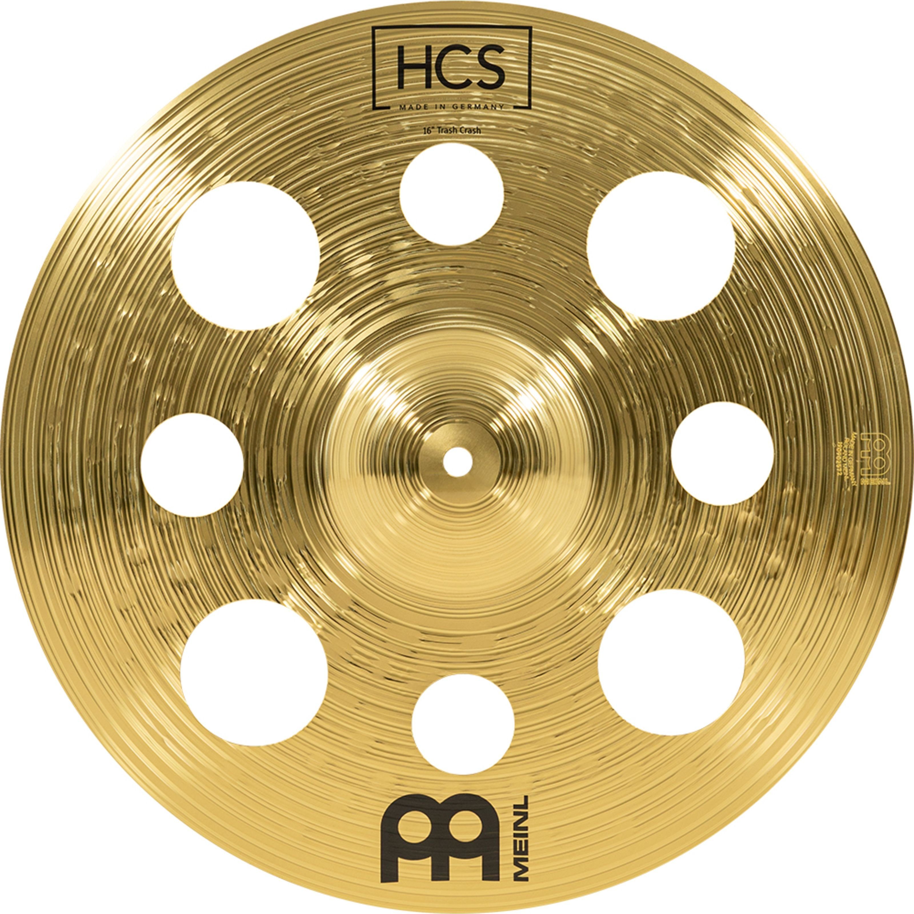 Meinl Percussion Becken,HCS Trash Crash 16" HCS16TRC, Cymbals, Crash Becken, HCS Trash Crash 16", HCS16TRC - Crash Becken