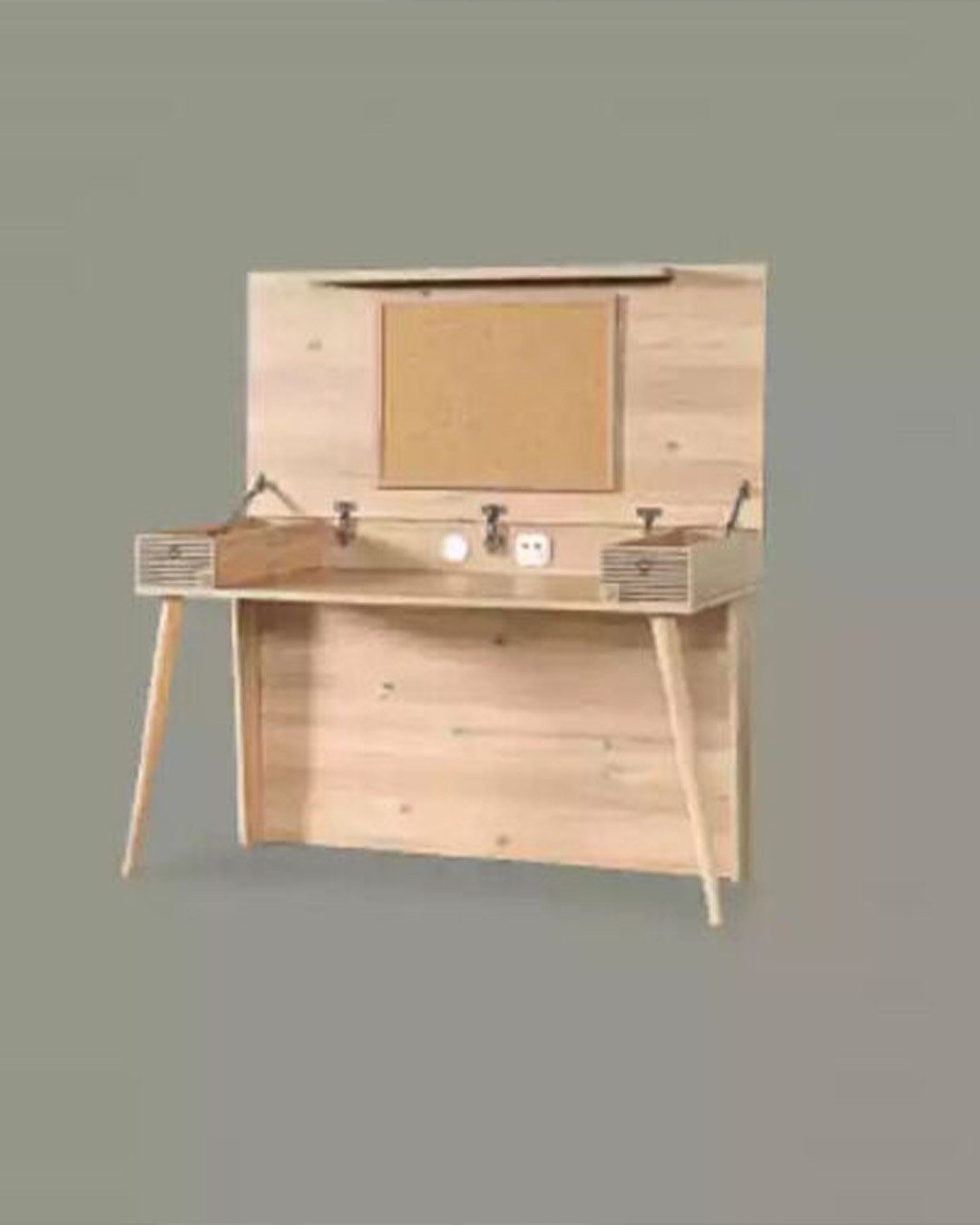 JVmoebel Schreibtisch, Sekretär Schreibtisch Tisch 130x60x152 Schreibtische Tische Möbel Holz