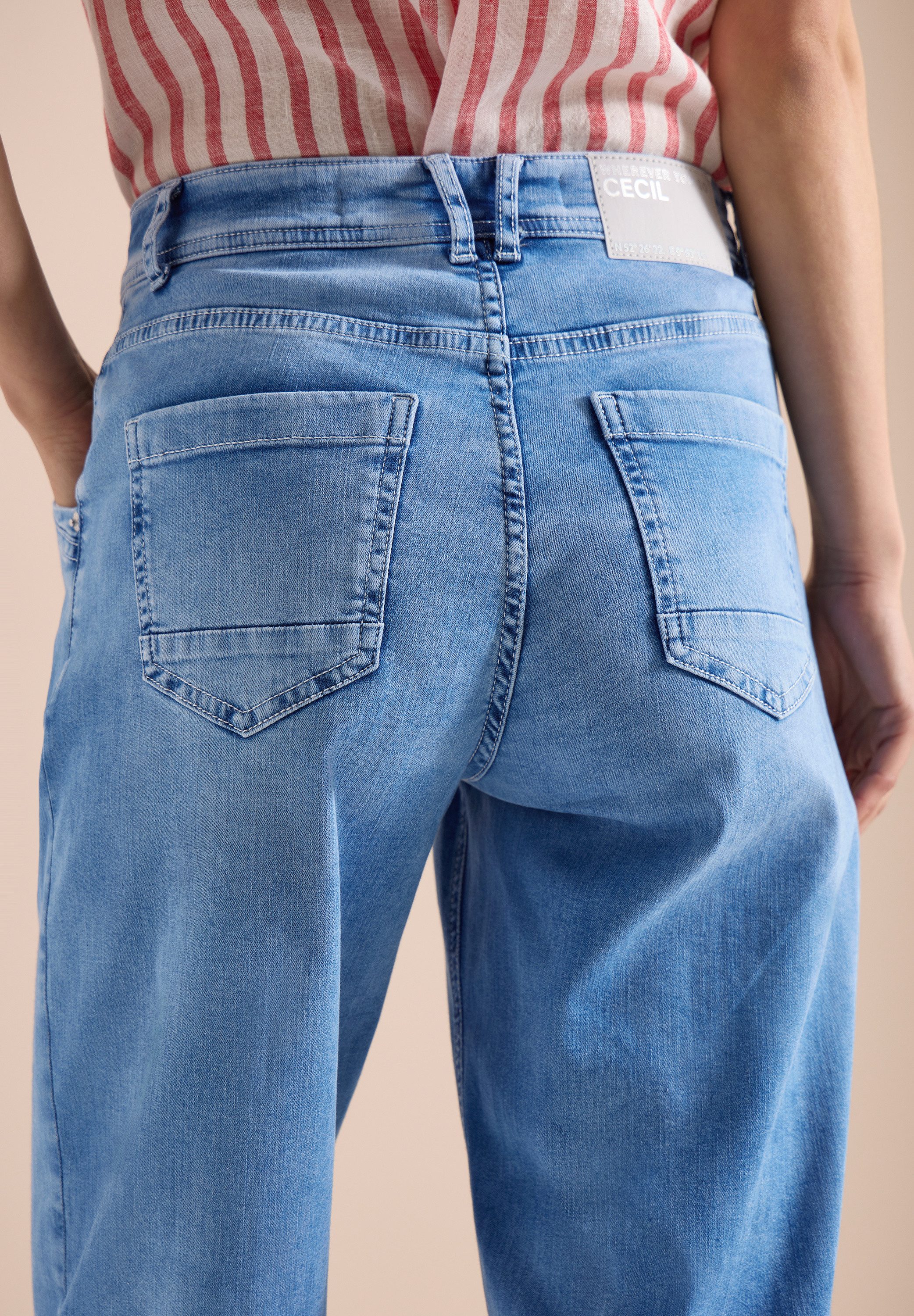 CECIL Loose-fit-Jeans Style Scarlett