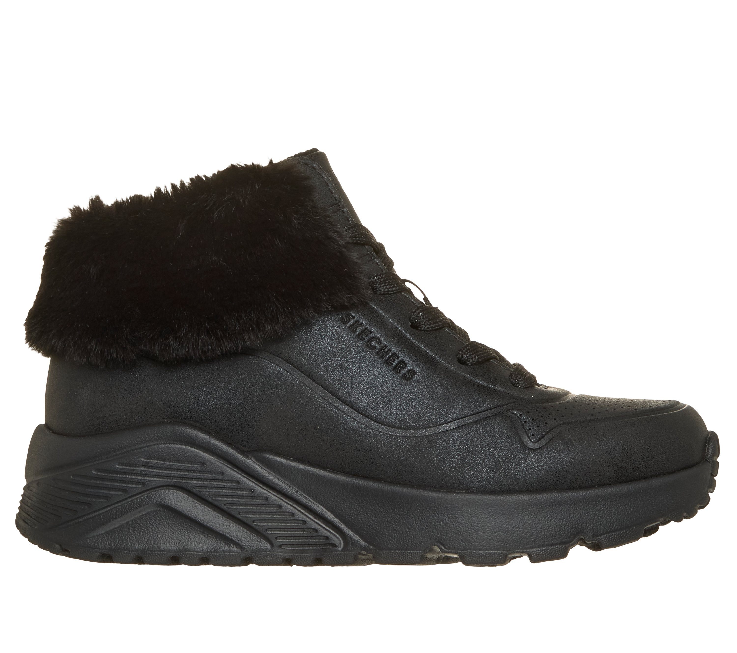 Skechers UNO LITE Winterboots Stiefelette, High Top Sneaker, Größenschablone zum Download
