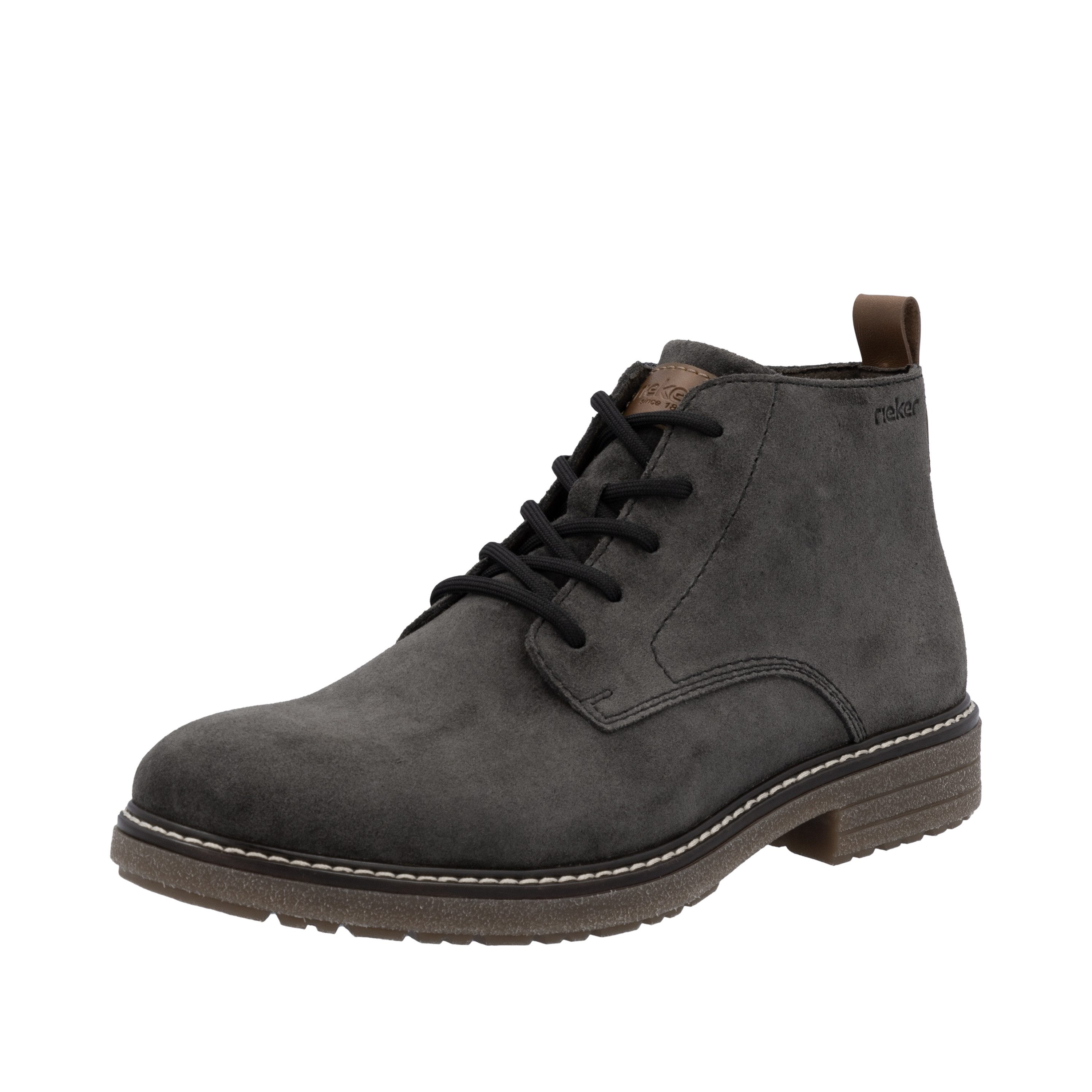 Rieker Schnürstiefelette Schnürboots, Workerboots, Profilsohle, mit günstig online kaufen