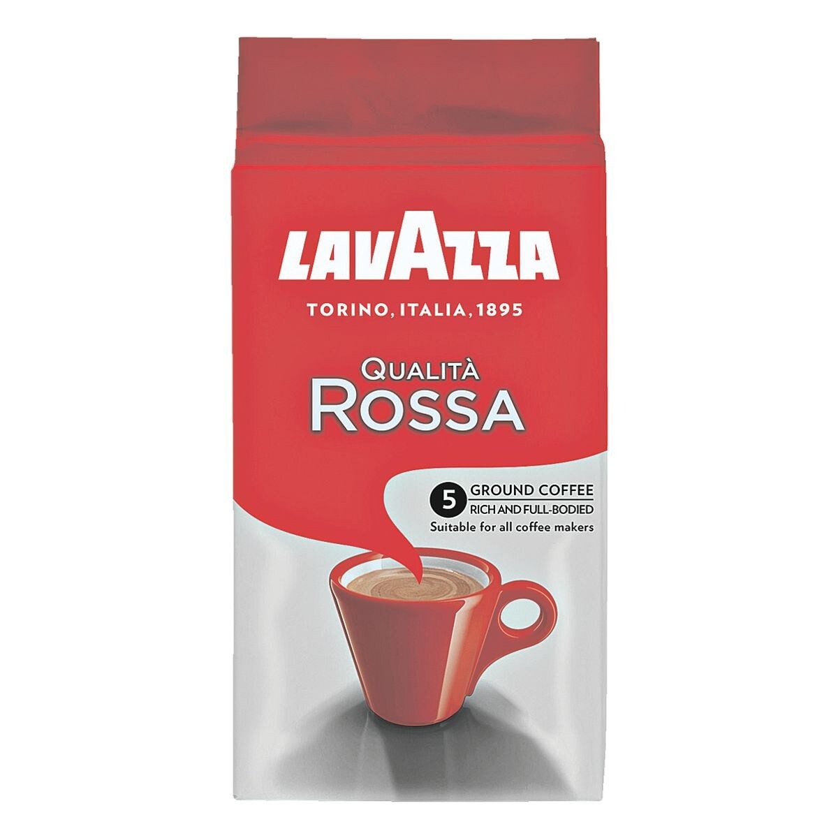Lavazza Kaffee Qualità Rossa, 250 g, gemahlen
